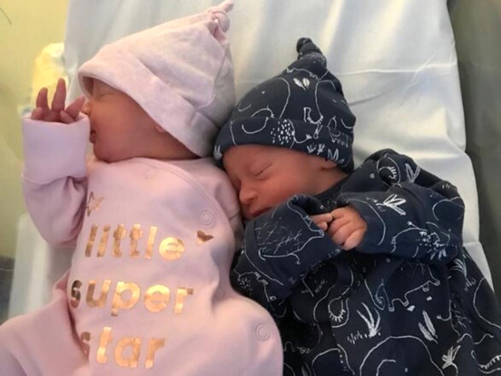 Kingsley Olasupo (right), pictured with his twin sister Princess, died in April 2019