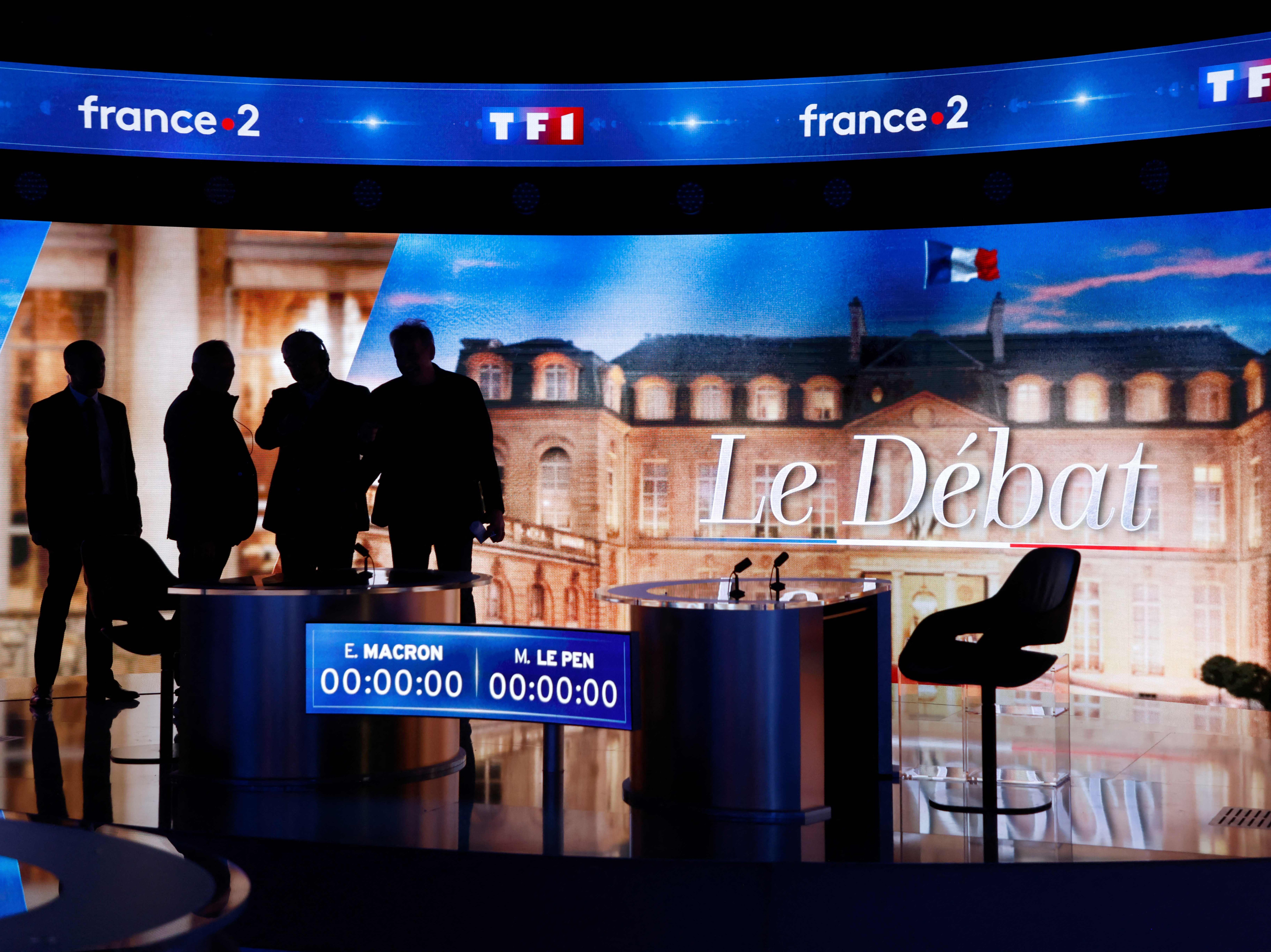 The debate was widely viewed in France