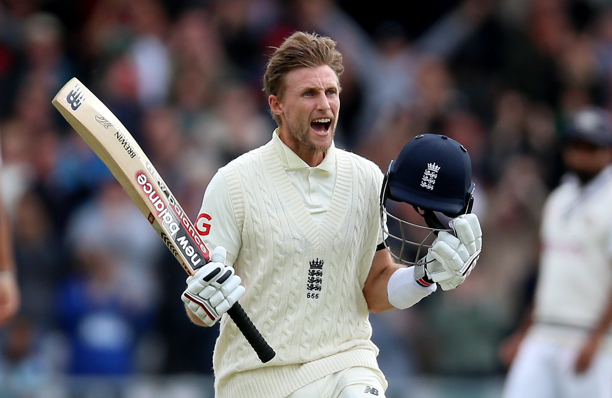 Joe Root is Wisden’s leading cricketer in the world (Nigel French/PA)