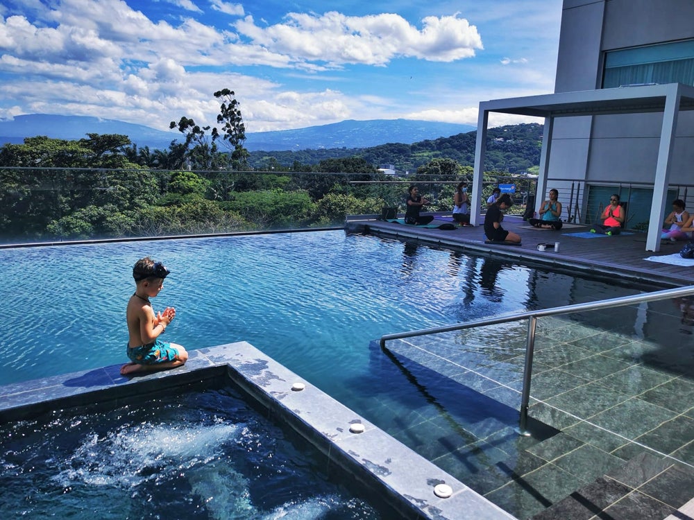 Ethan enjoying some quiet time in Panama (PA Real Life/Collect)