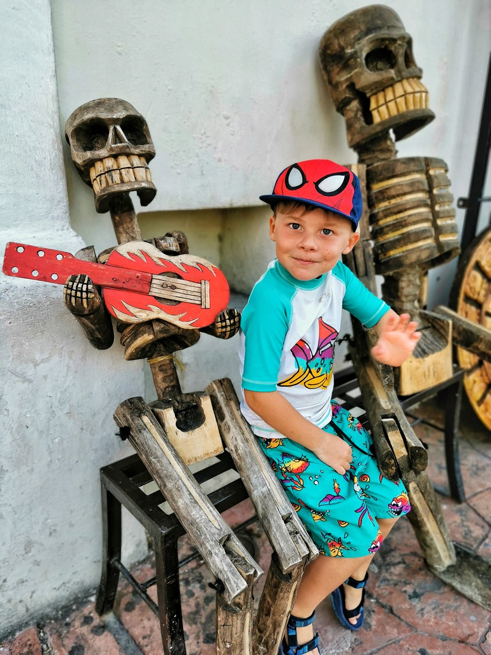 Ethan in Tulum, Mexico (PA Real Life/Collect)