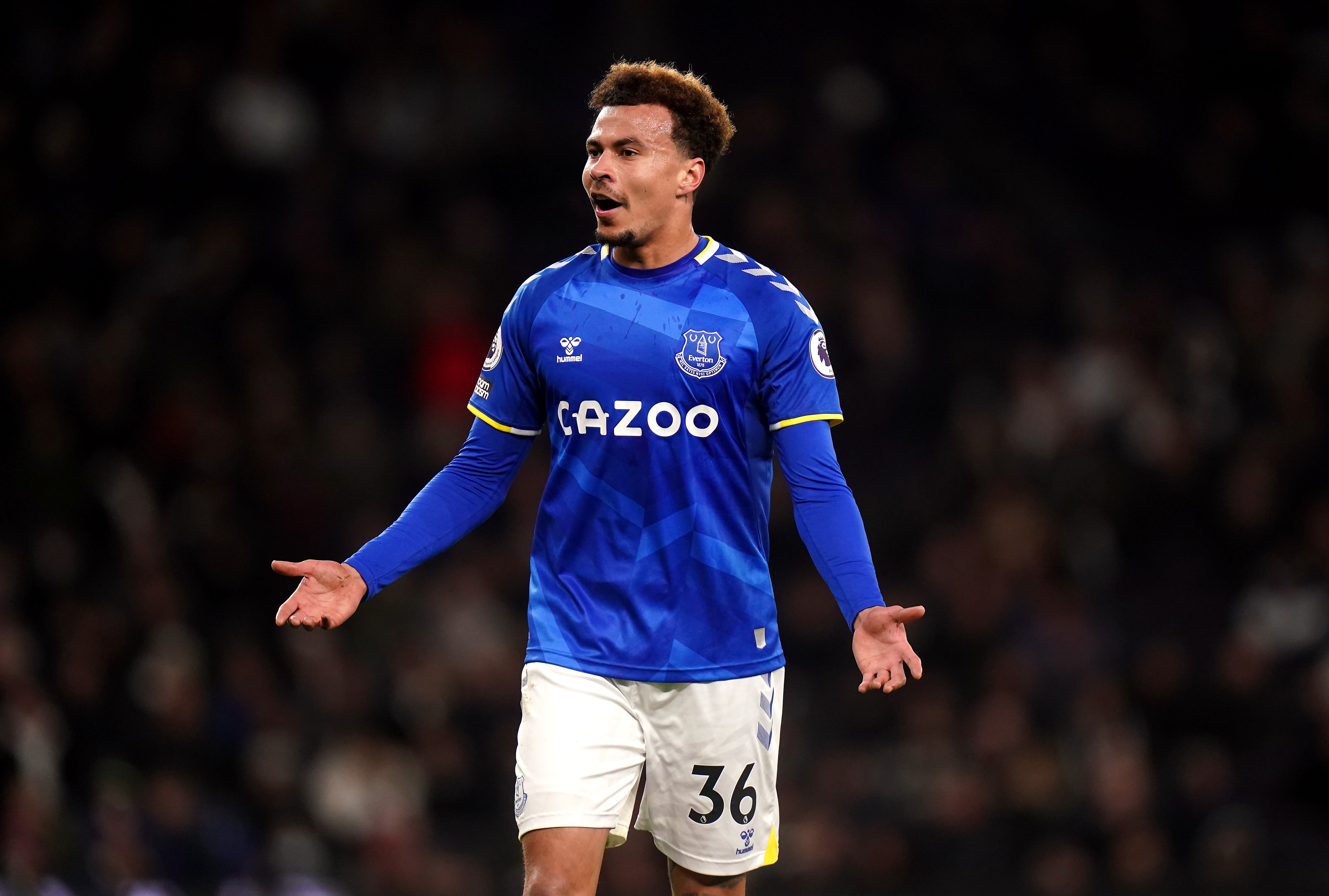 Dele Alli has yet to find his feet at Everton after his move in January (Adam Davy/PA)