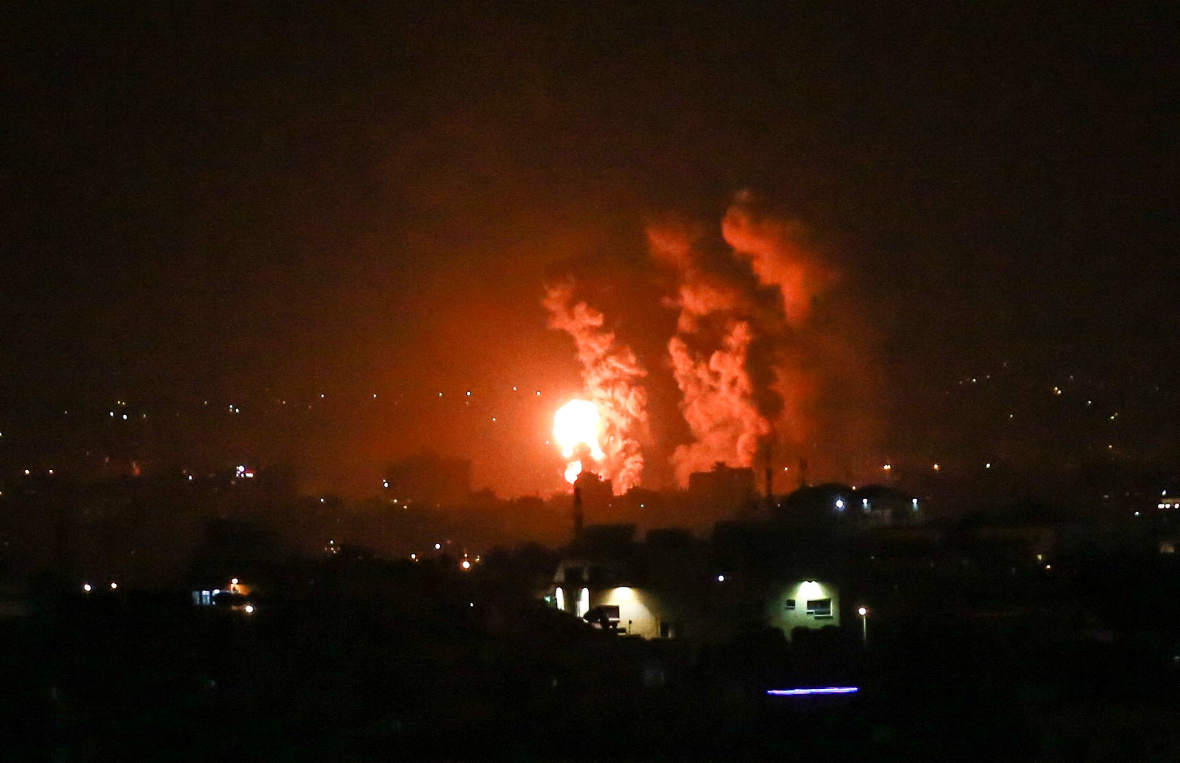 Israel carries out airstrikes on Gaza as tensions escalate 