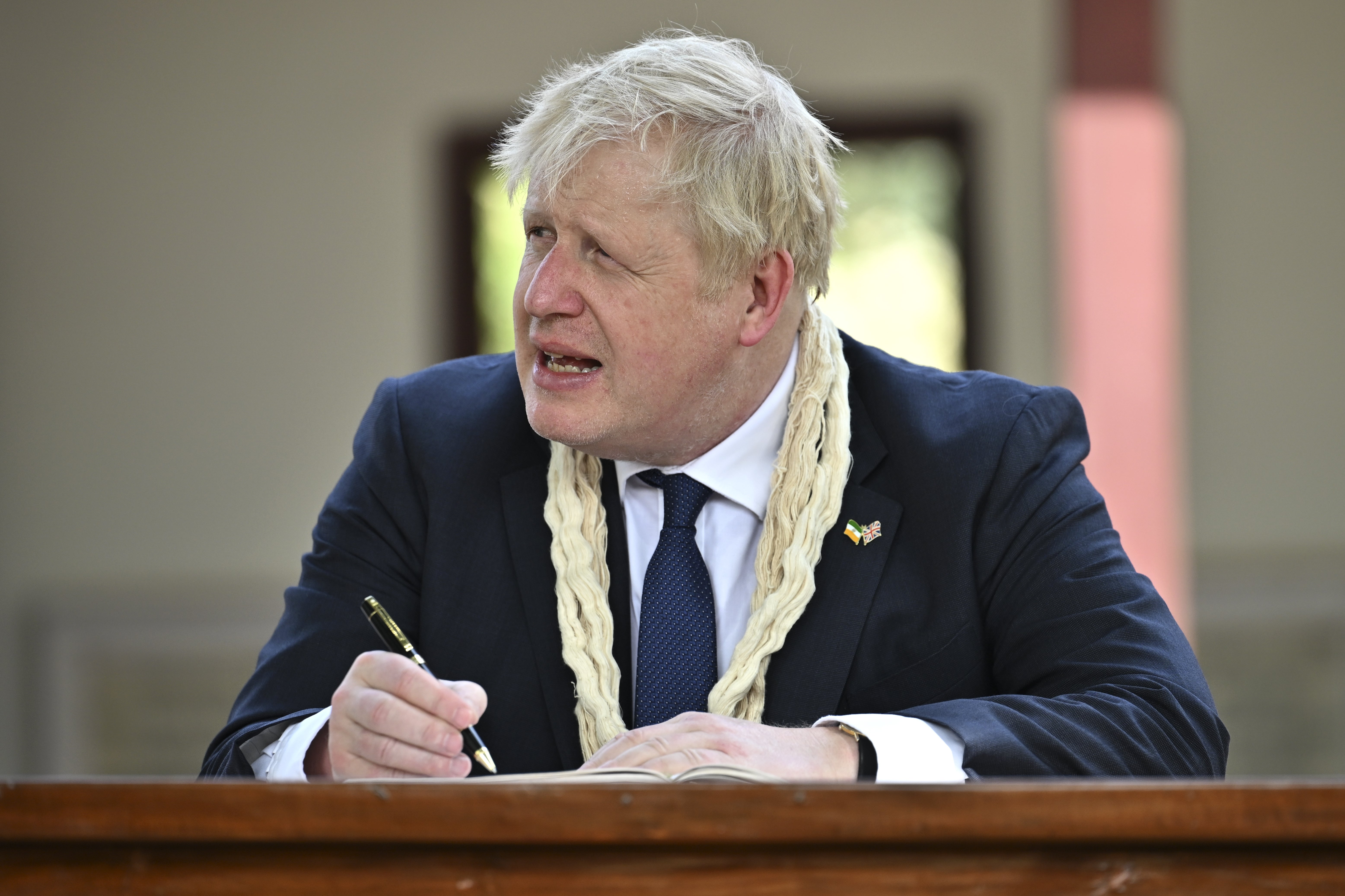 Johnson promised the armoured vehicles during his recent visit to Kyiv