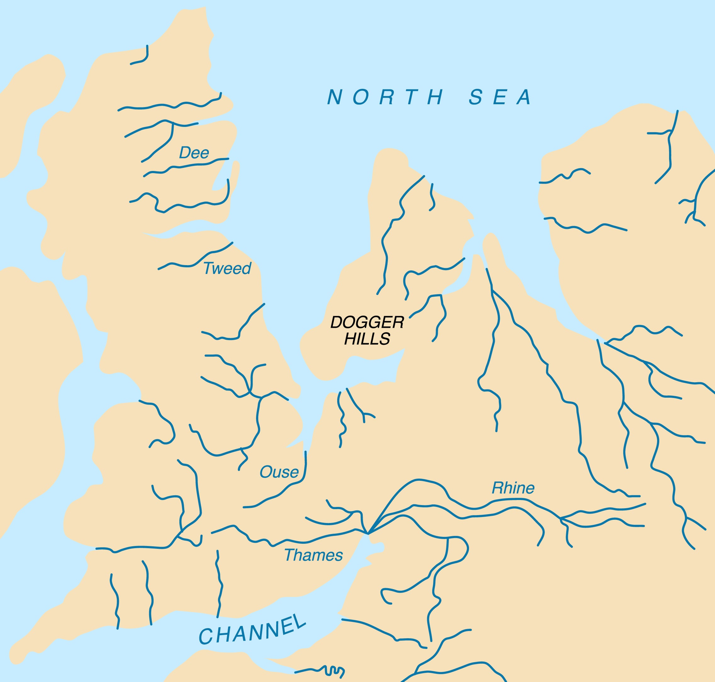 How Doggerland linked Britain with the European continent