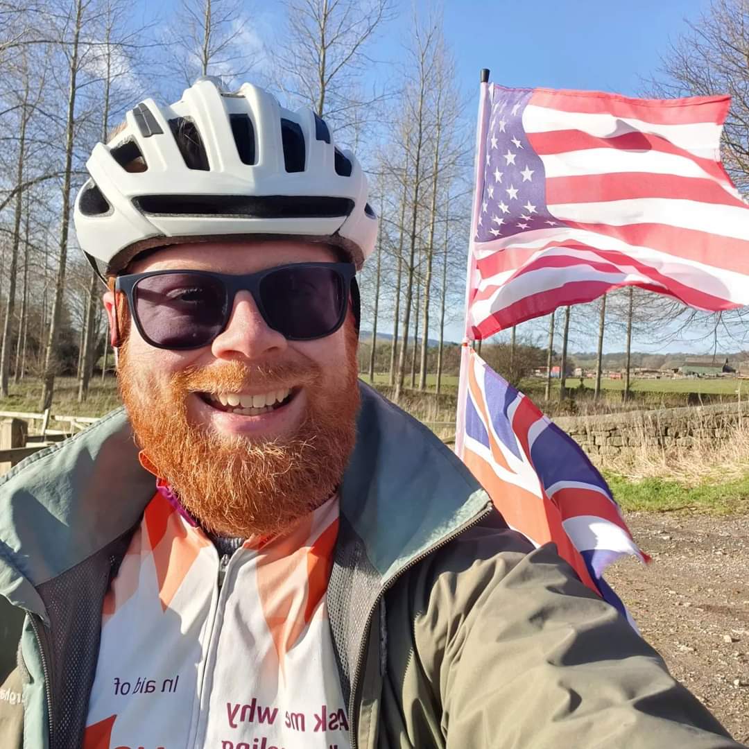 Antony Butcher, from Ilkley, West Yorkshire, will start his journey in New York on Friday (Anthony Butcher/PA)