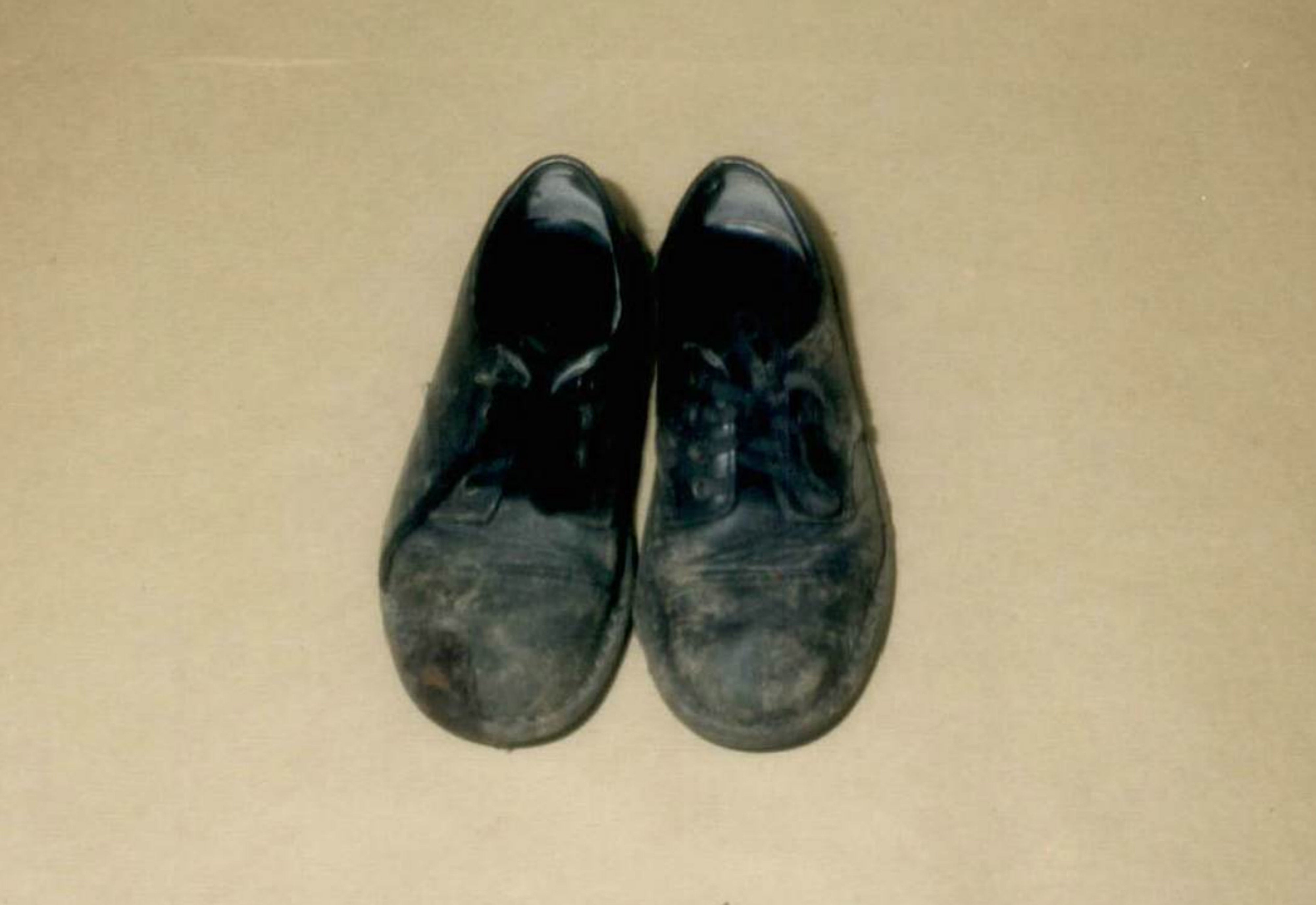 Rikki Neave’s muddy shoes showed he walked into the woods where he was found dead