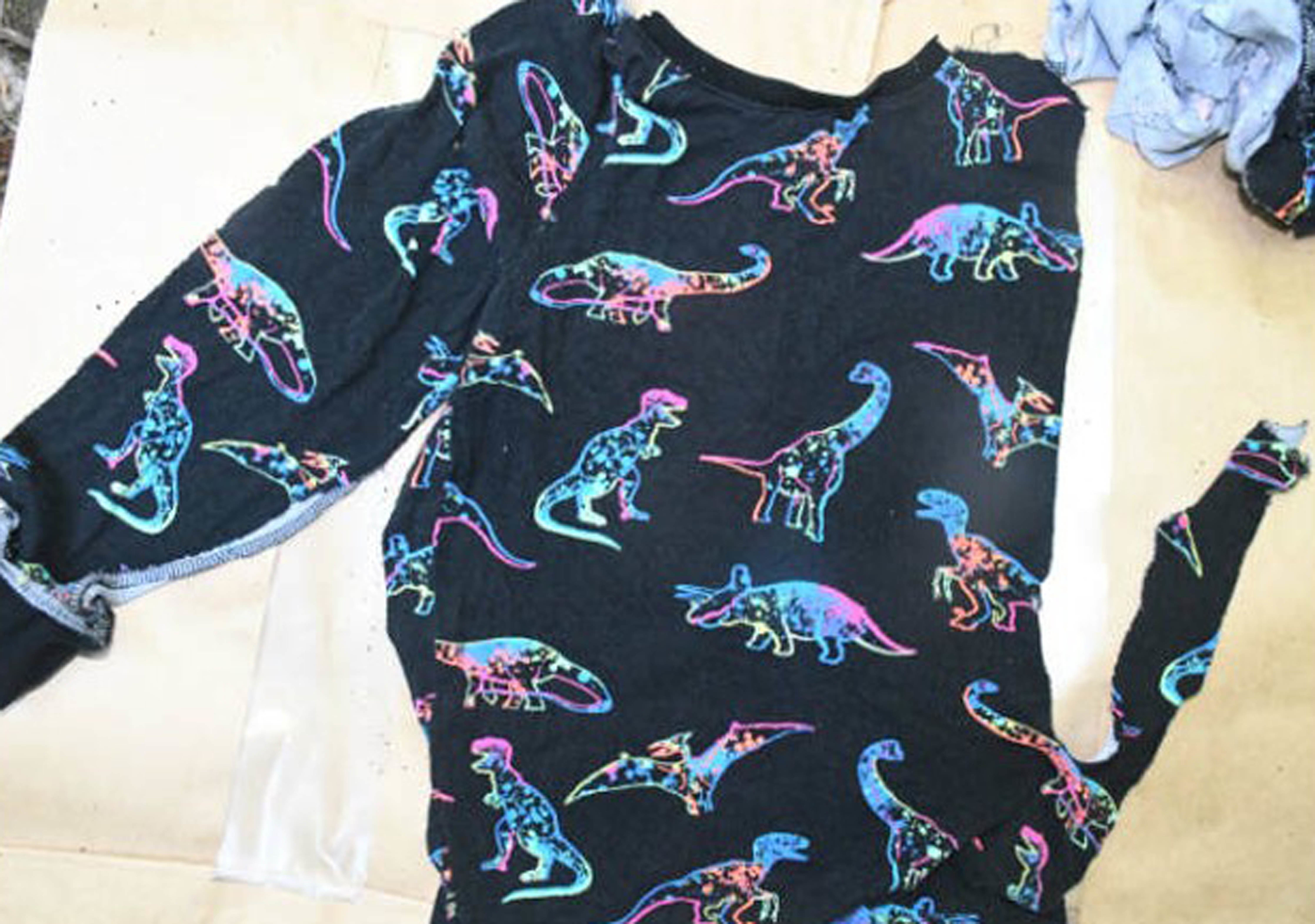 Logan Mwangi’s dinosaur pyjama top recovered at the scene where his body was found