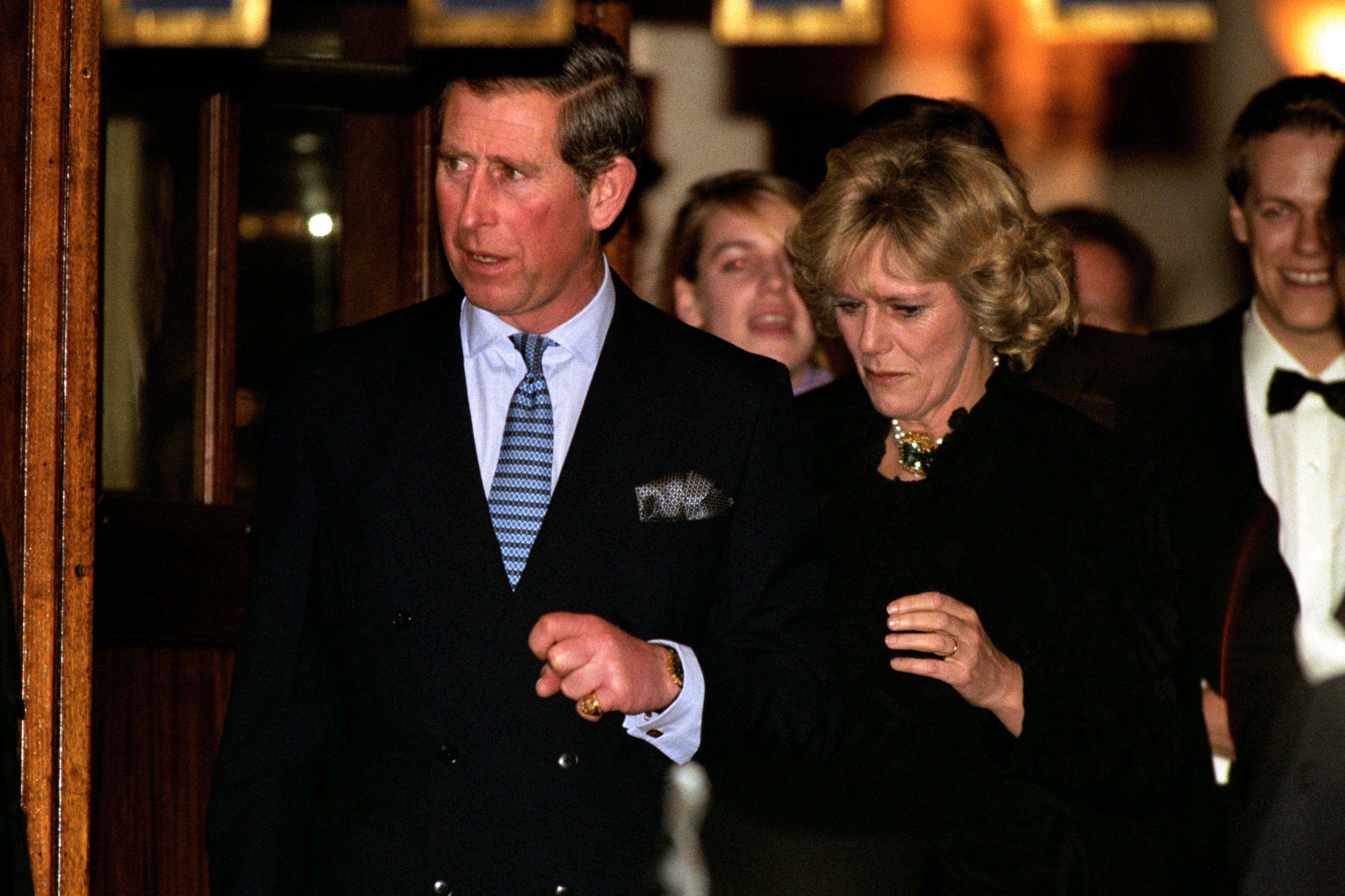 Charles and Camilia step out in public together for the first time in 1999