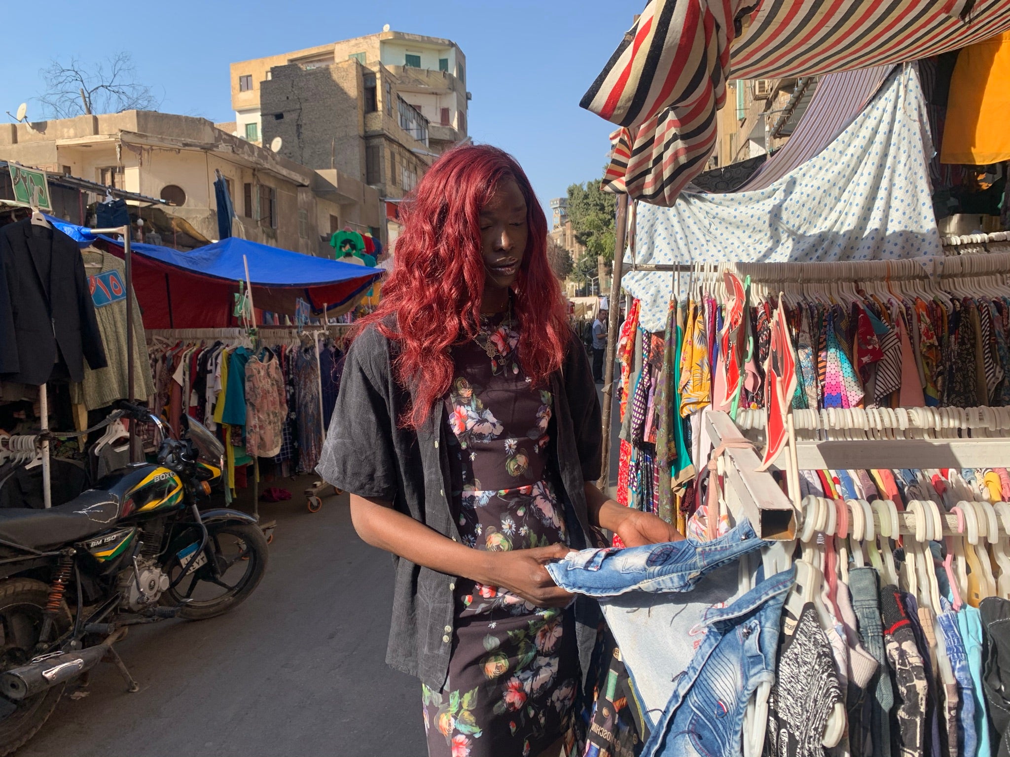 Henny in Wekala market