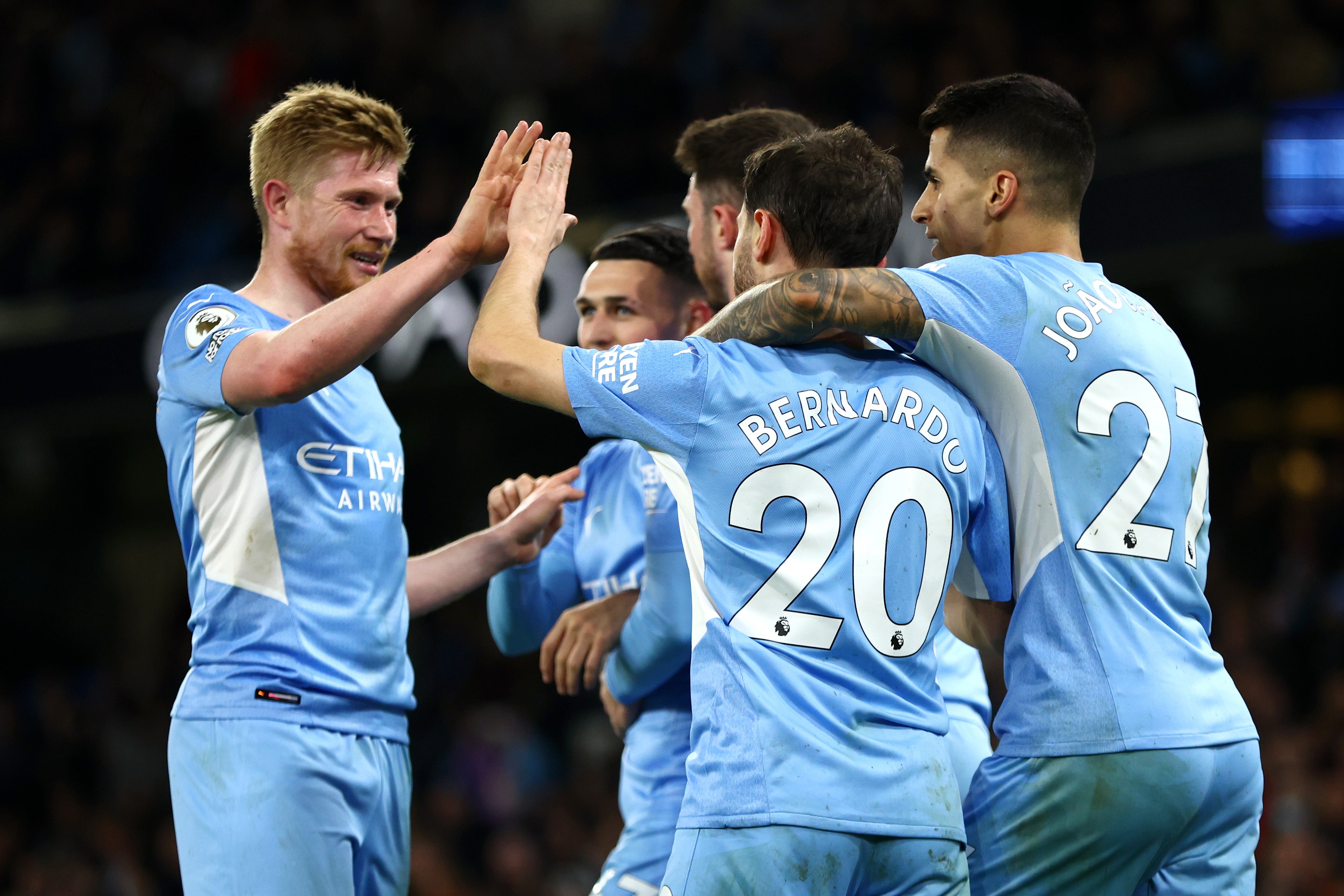 City beat Brighton 3-0 on Wednesday