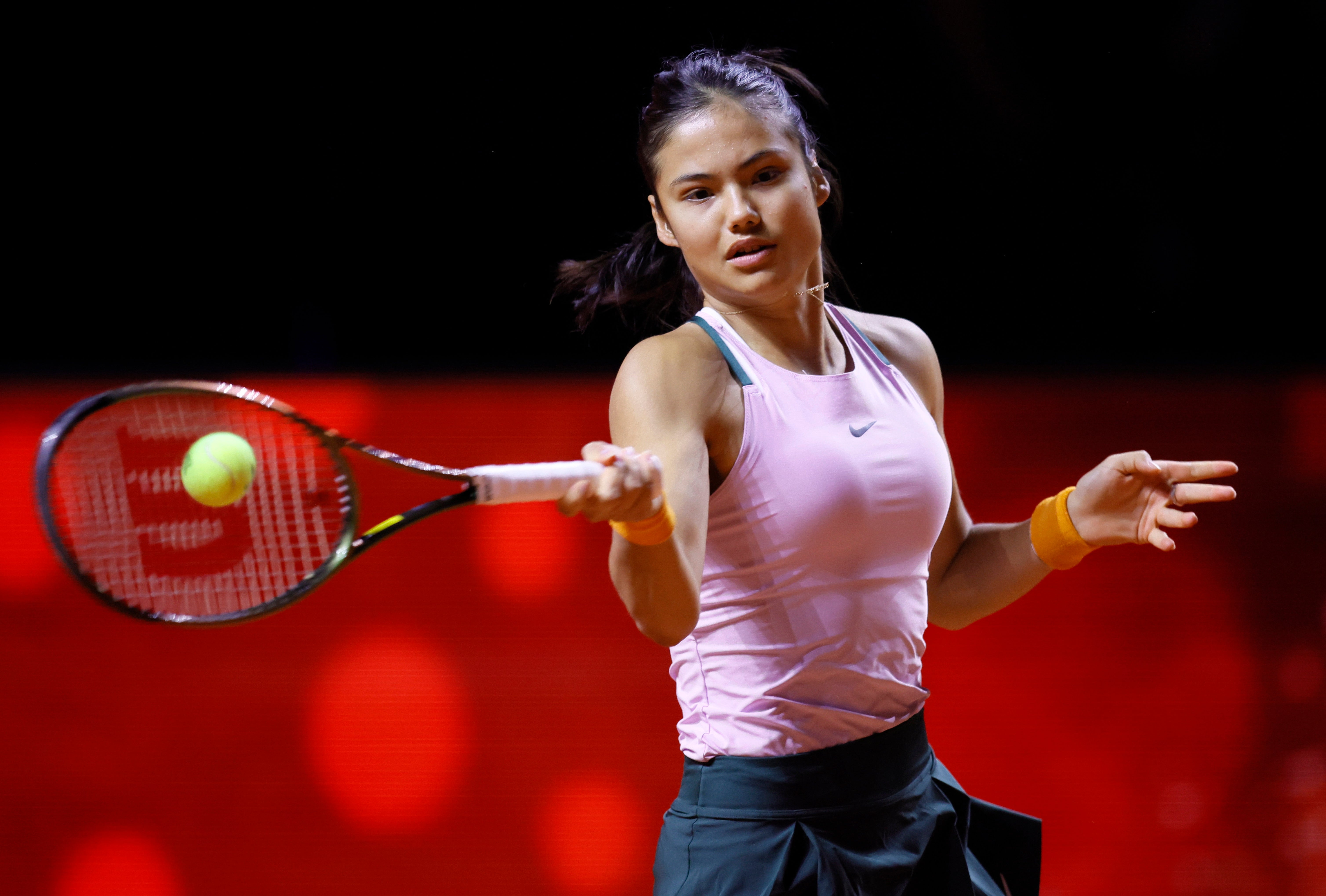 Emma Raducanu is looking to take momentum into the French Open