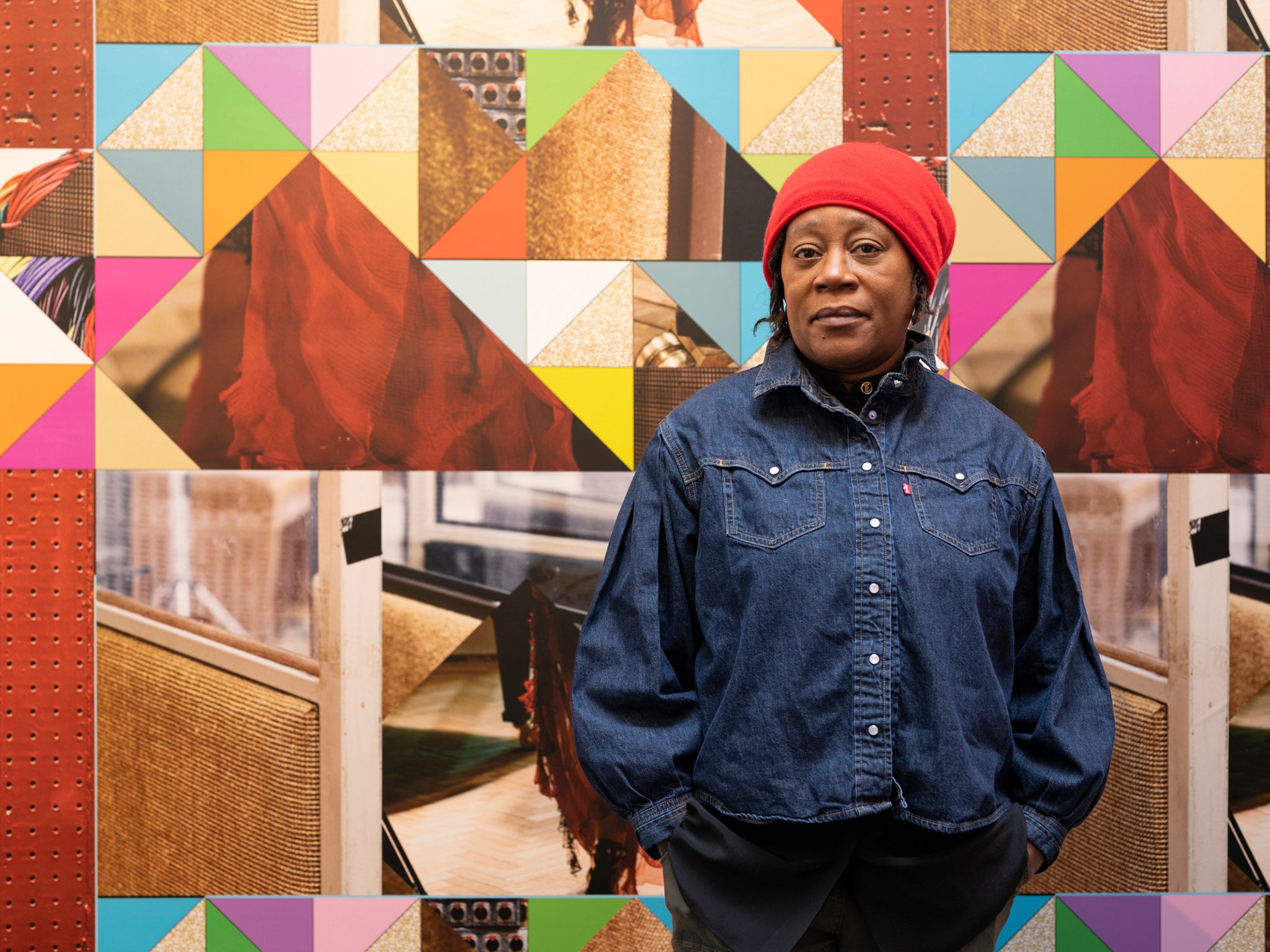 Artist Sonia Boyce at the Venice Biennale’s British pavilion