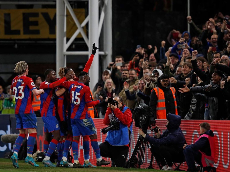 Crystal Palace have lost their last three games in all competitions