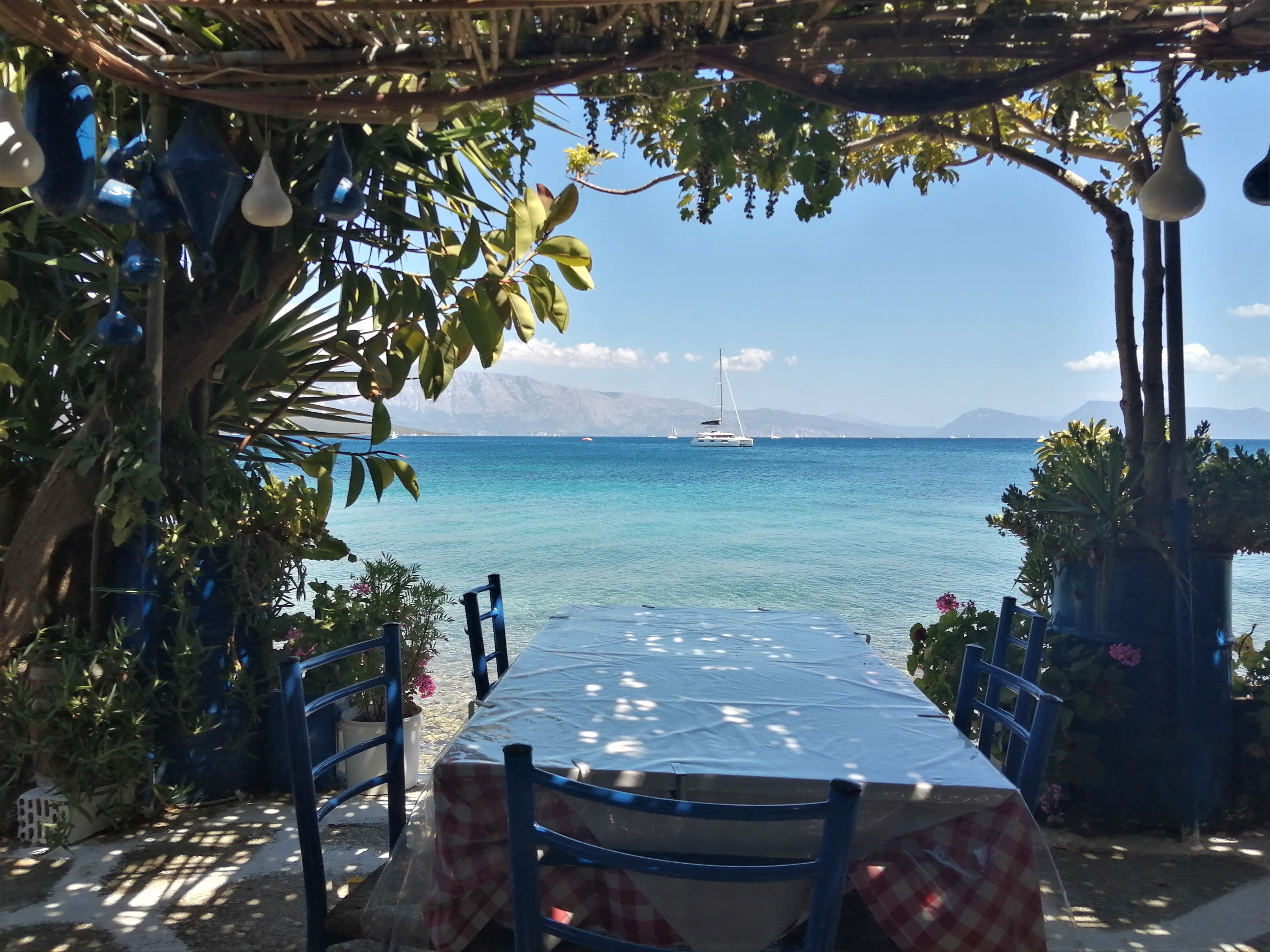 A mellow taverna in Nidri