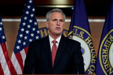 Kevin McCarthy said Donald Trump accepted ‘some responsibility’ for Jan 6, new audio reveals