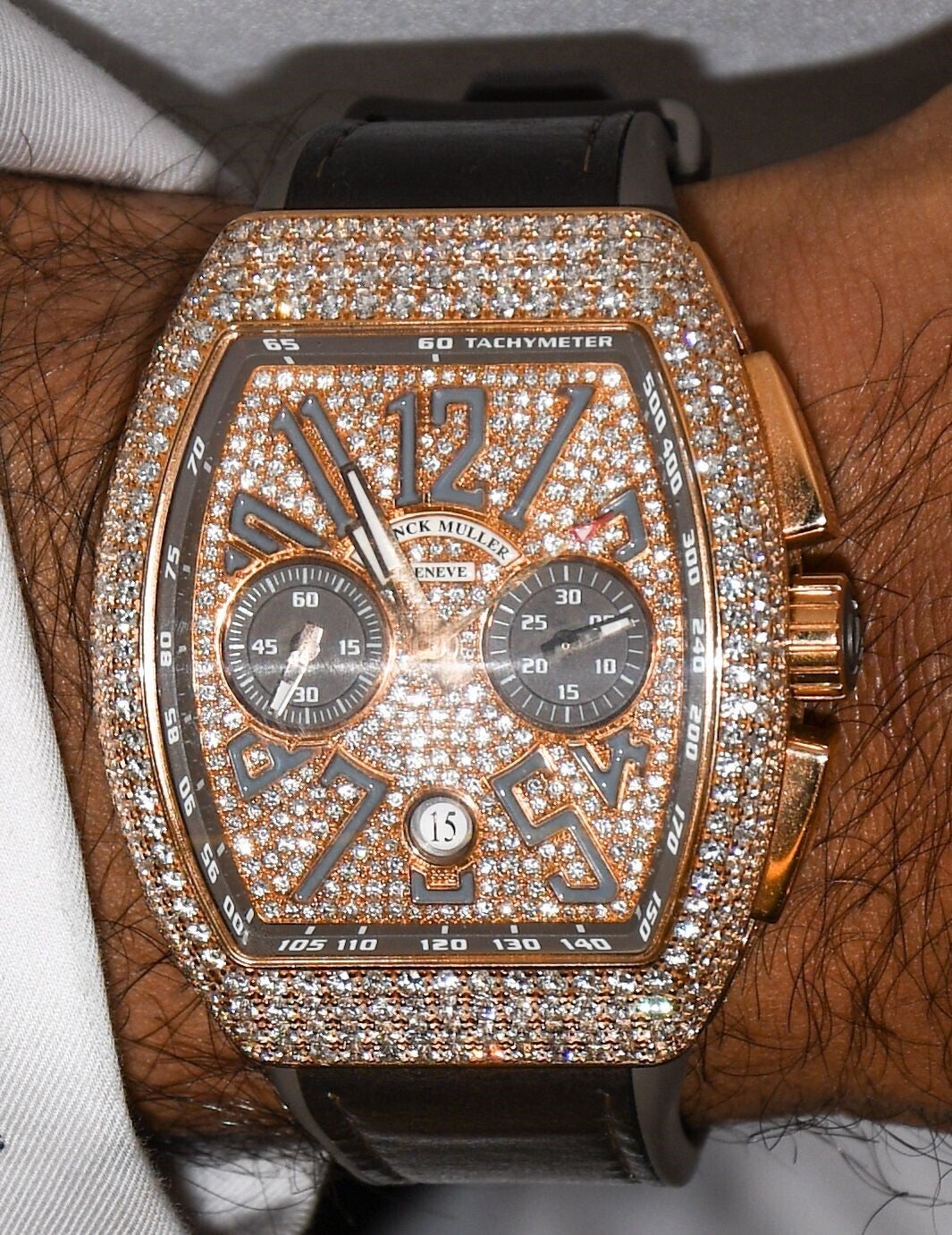 A Franck Muller timepiece stolen from Amir Khan (Metropolitan Police/PA)