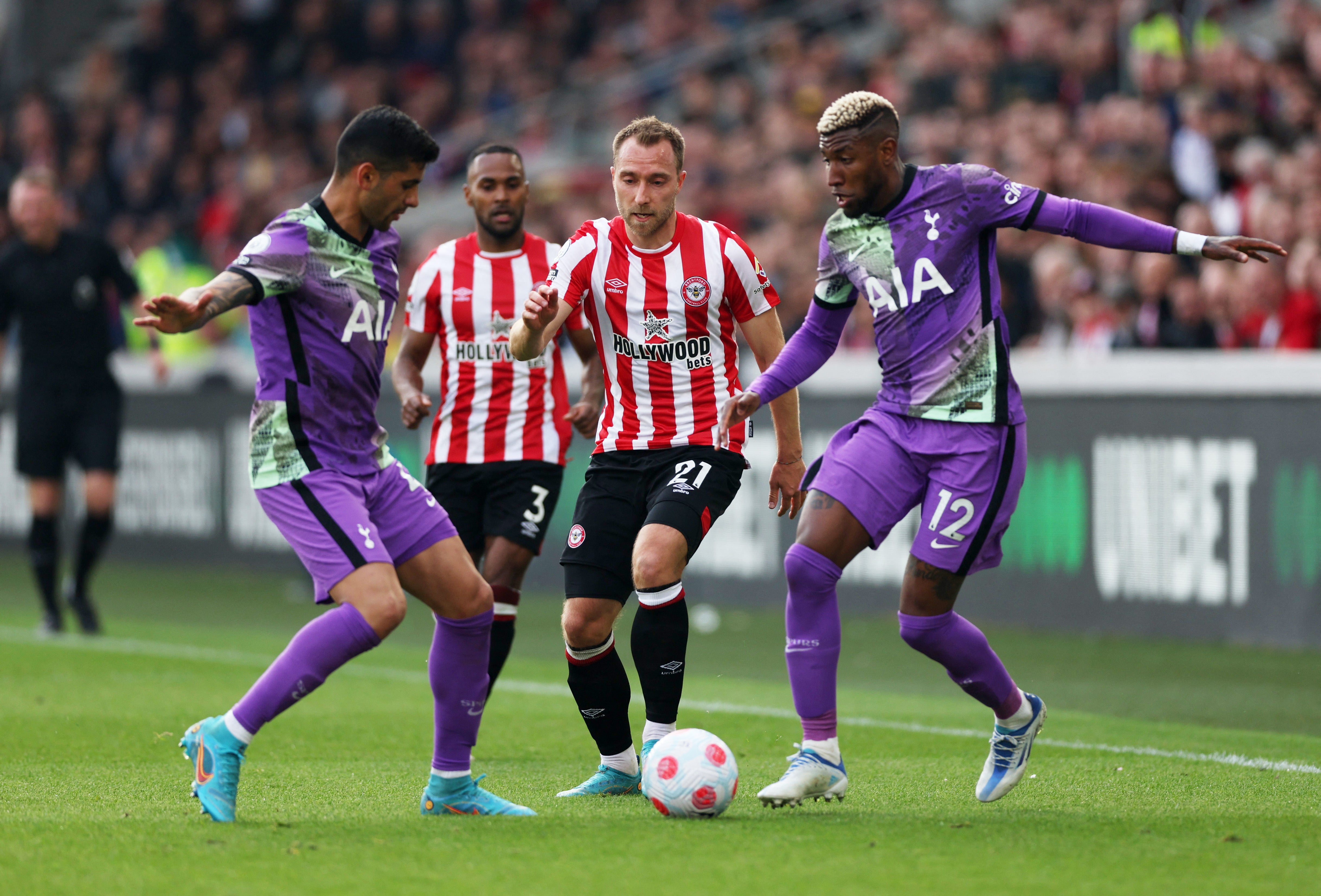 Spurs were held by Brentford