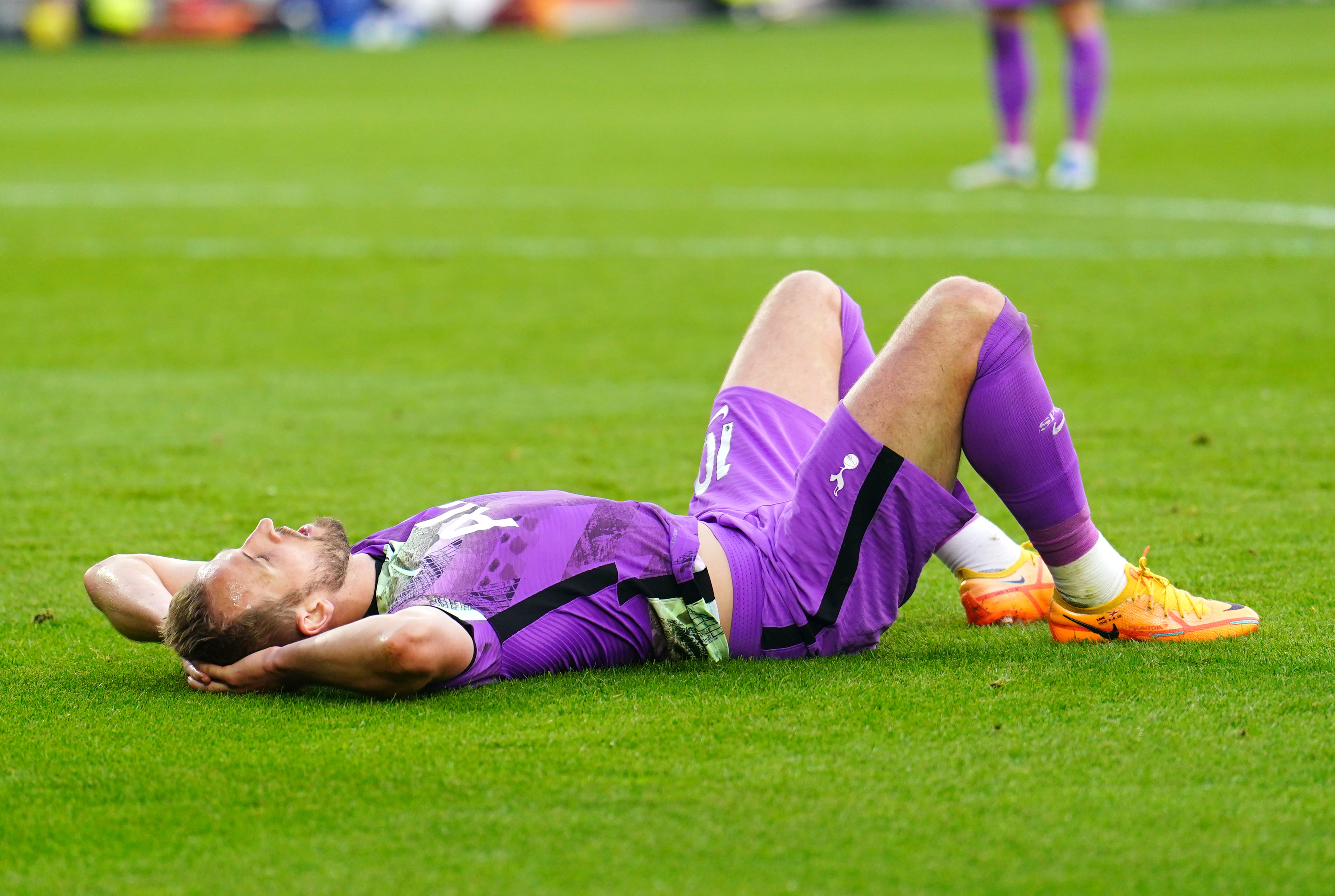 Harry Kane and Tottenham drew a blank at Brentford (Adam Davy/PA)