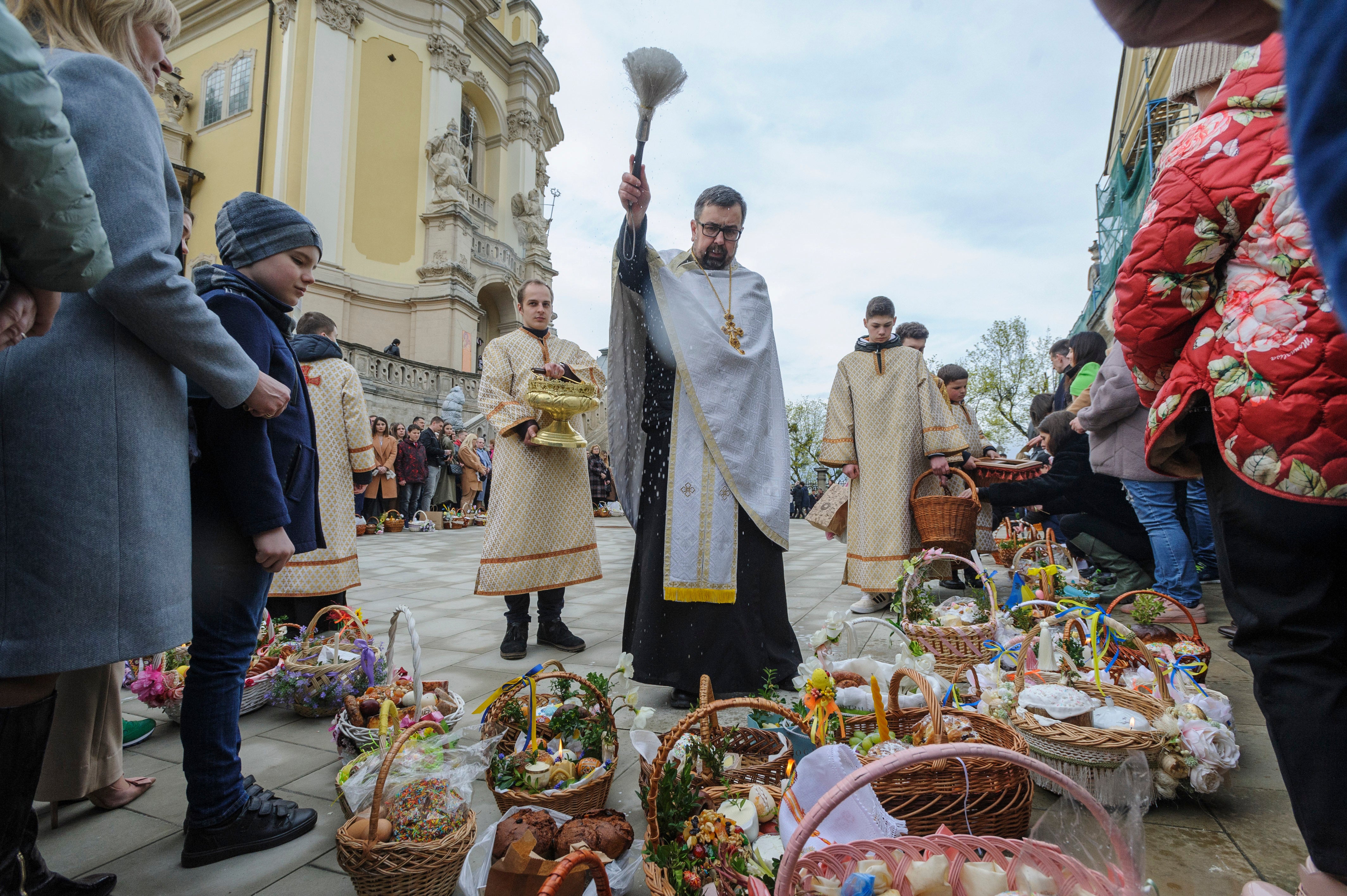 APTOPIX Russia Ukraine War Easter