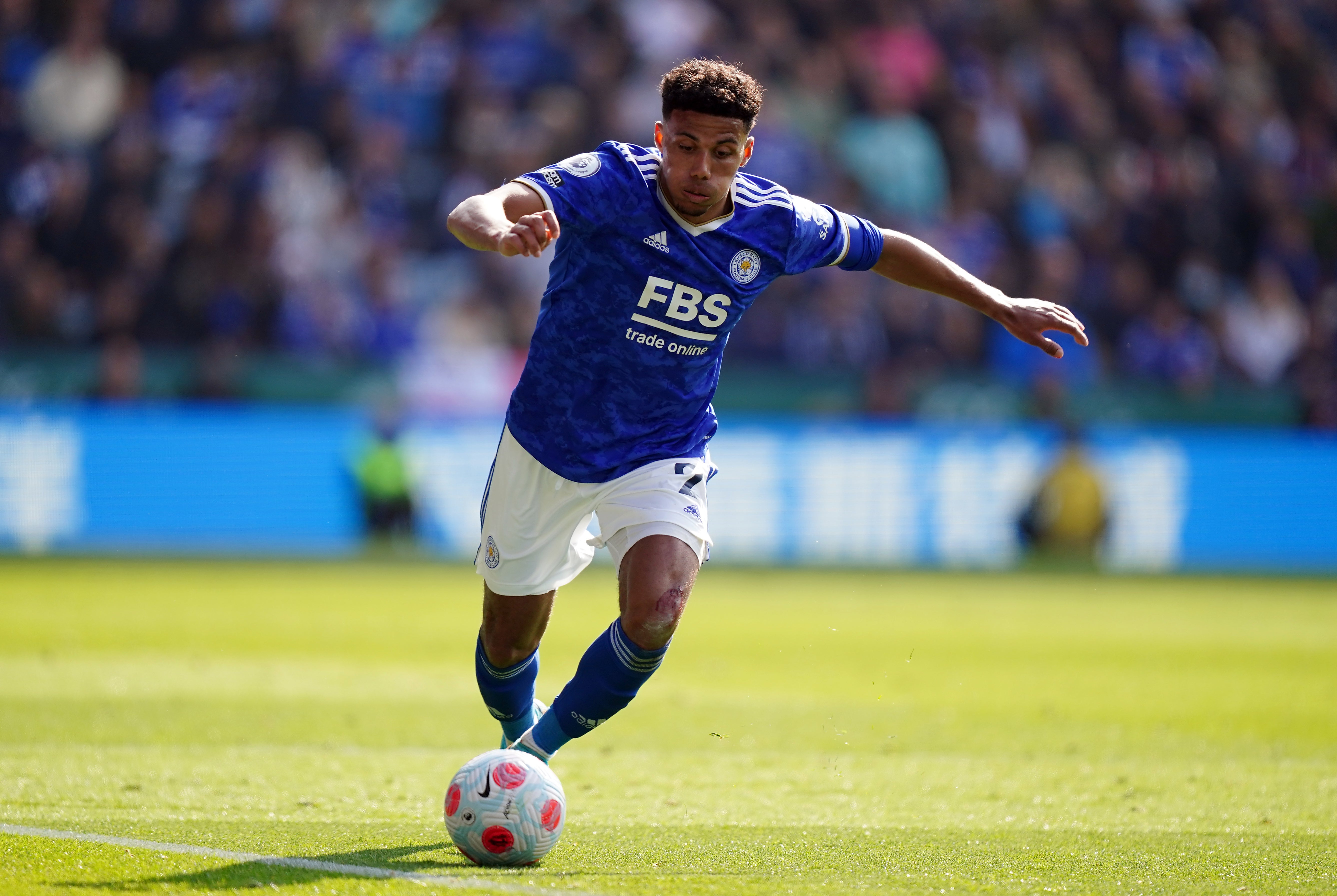 James Justin helped Leicester keep a clean sheet (Mike Egerton/PA)