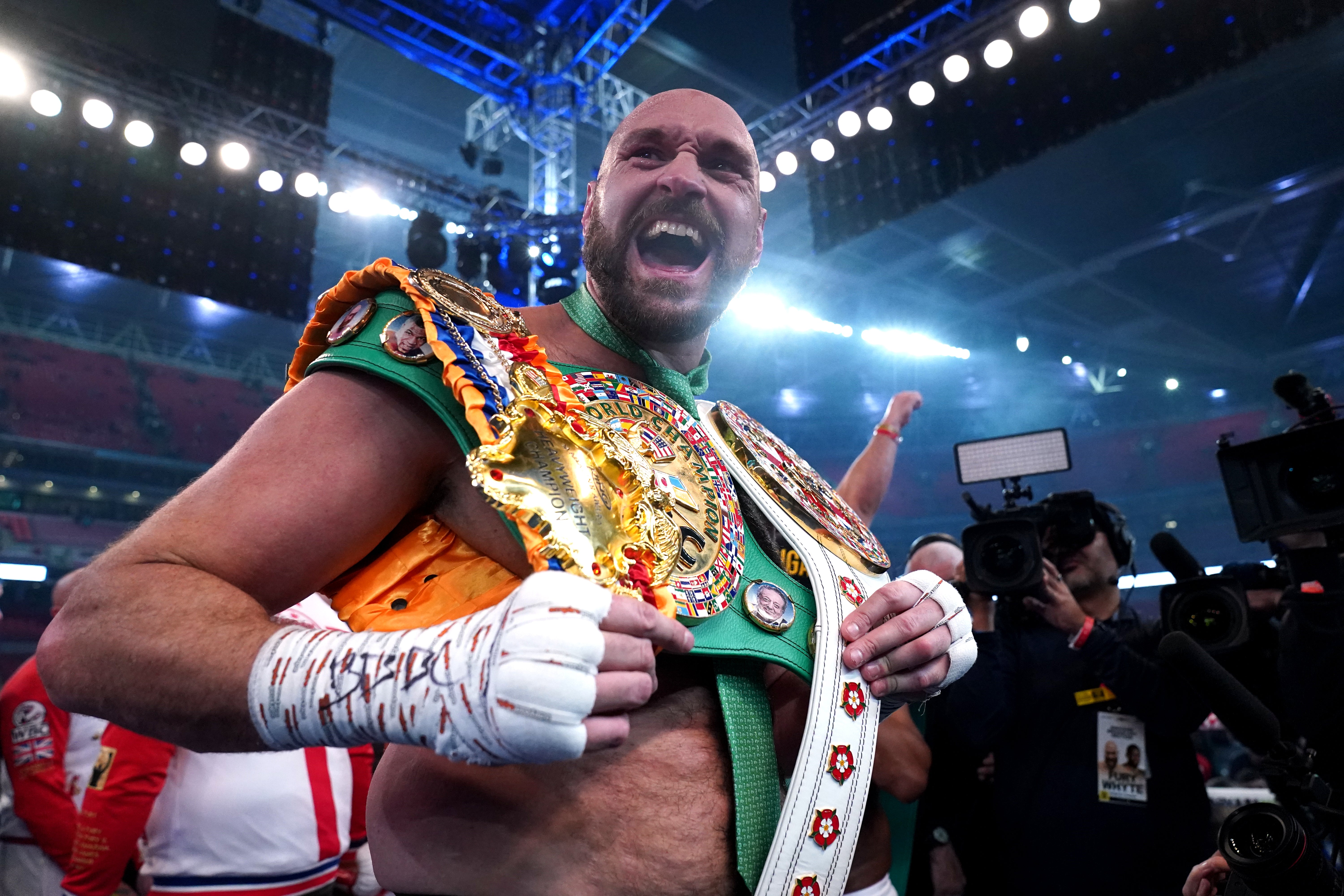 Fury is undefeated in his professional career (Nick otts/PA)