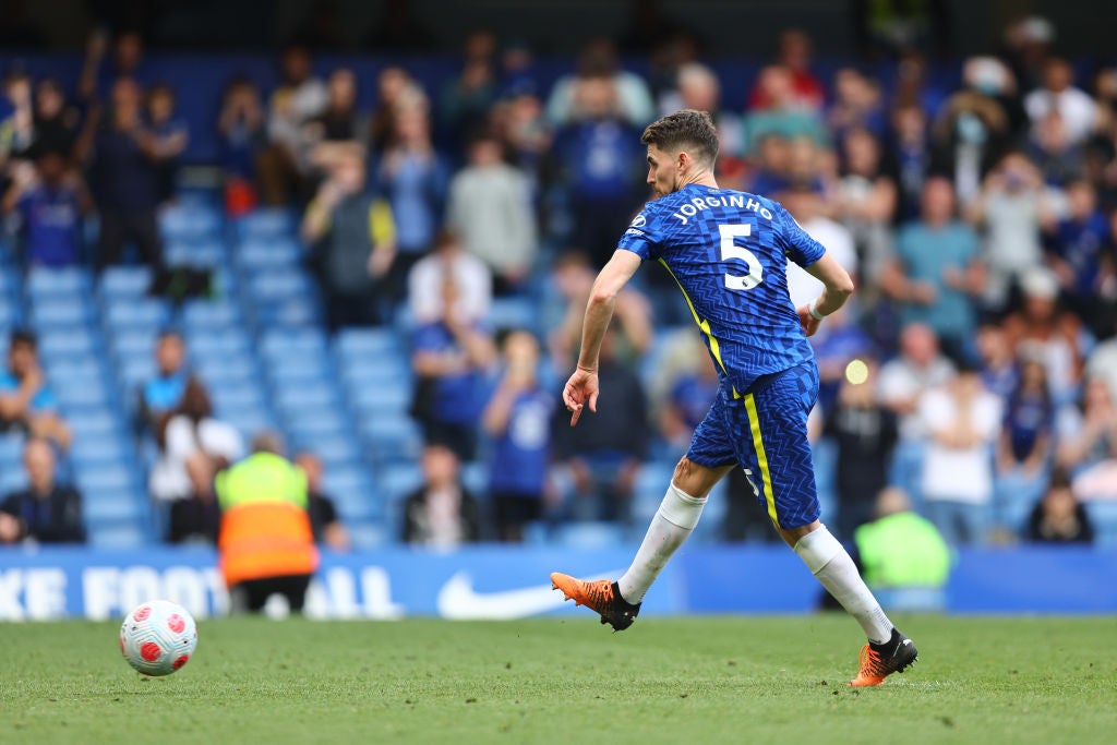 Jorginho’s weak spot kick was easily saved by Lukas Fabianski