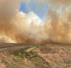 One dead and at least three hurt in Nebraska wildfires