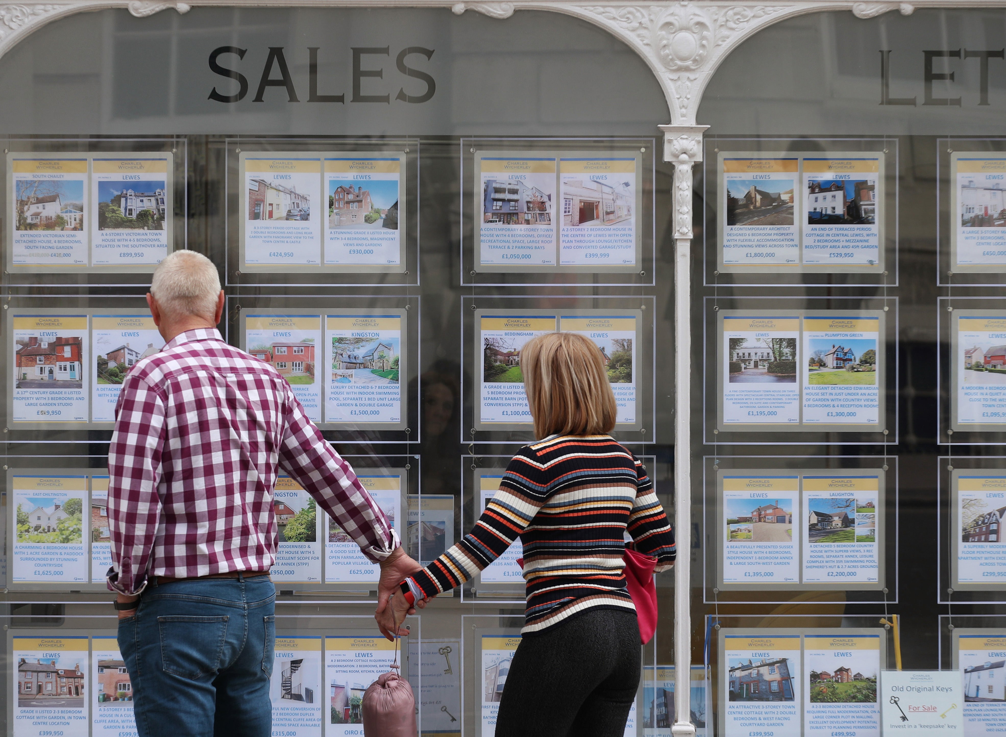 For every 10 homes sold so far in 2022, only around three of those buyers have brought a home on to the market to sell, according to estate agent Hamptons (Yui Mok/PA)