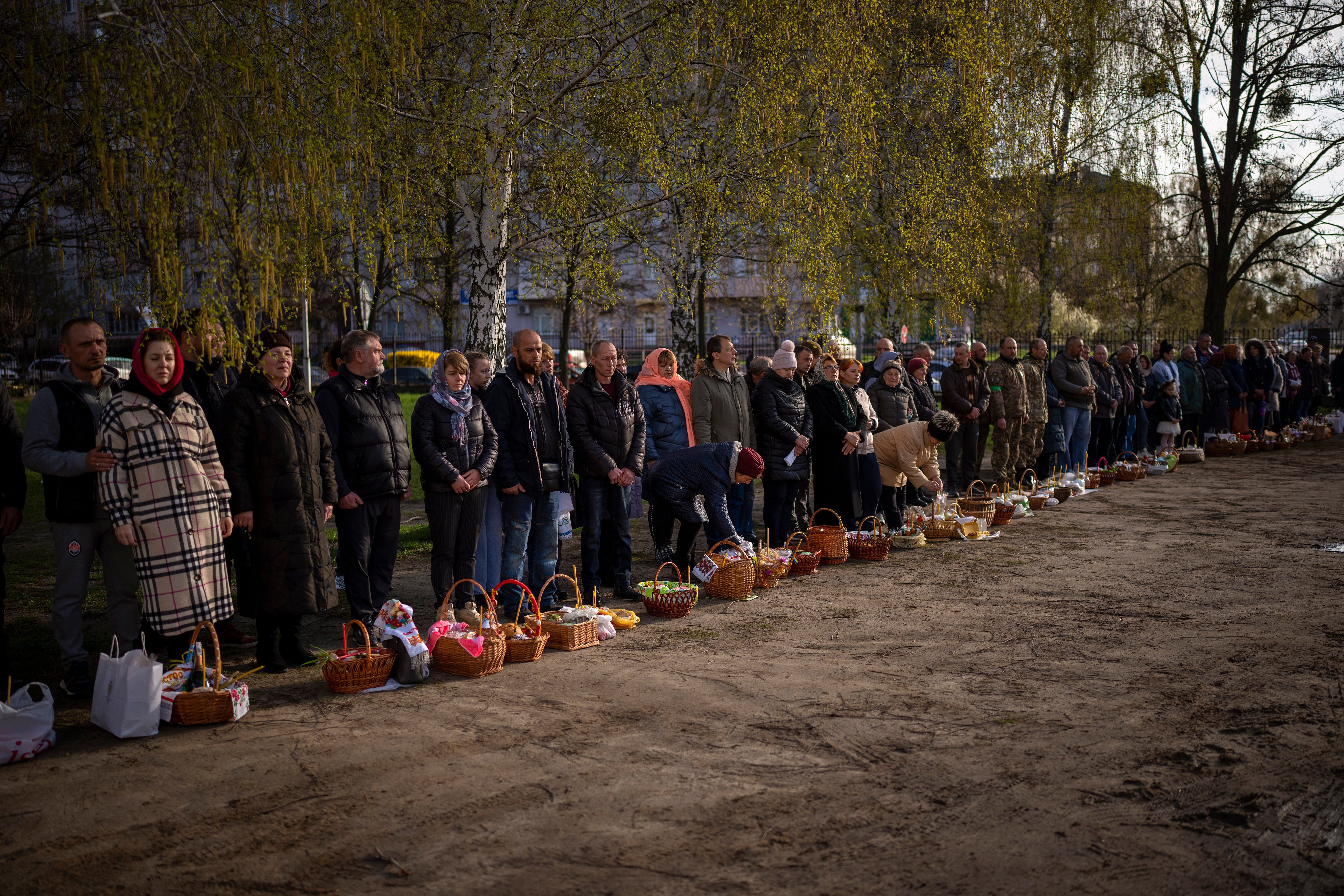 APTOPIX Russia Ukraine War Easter