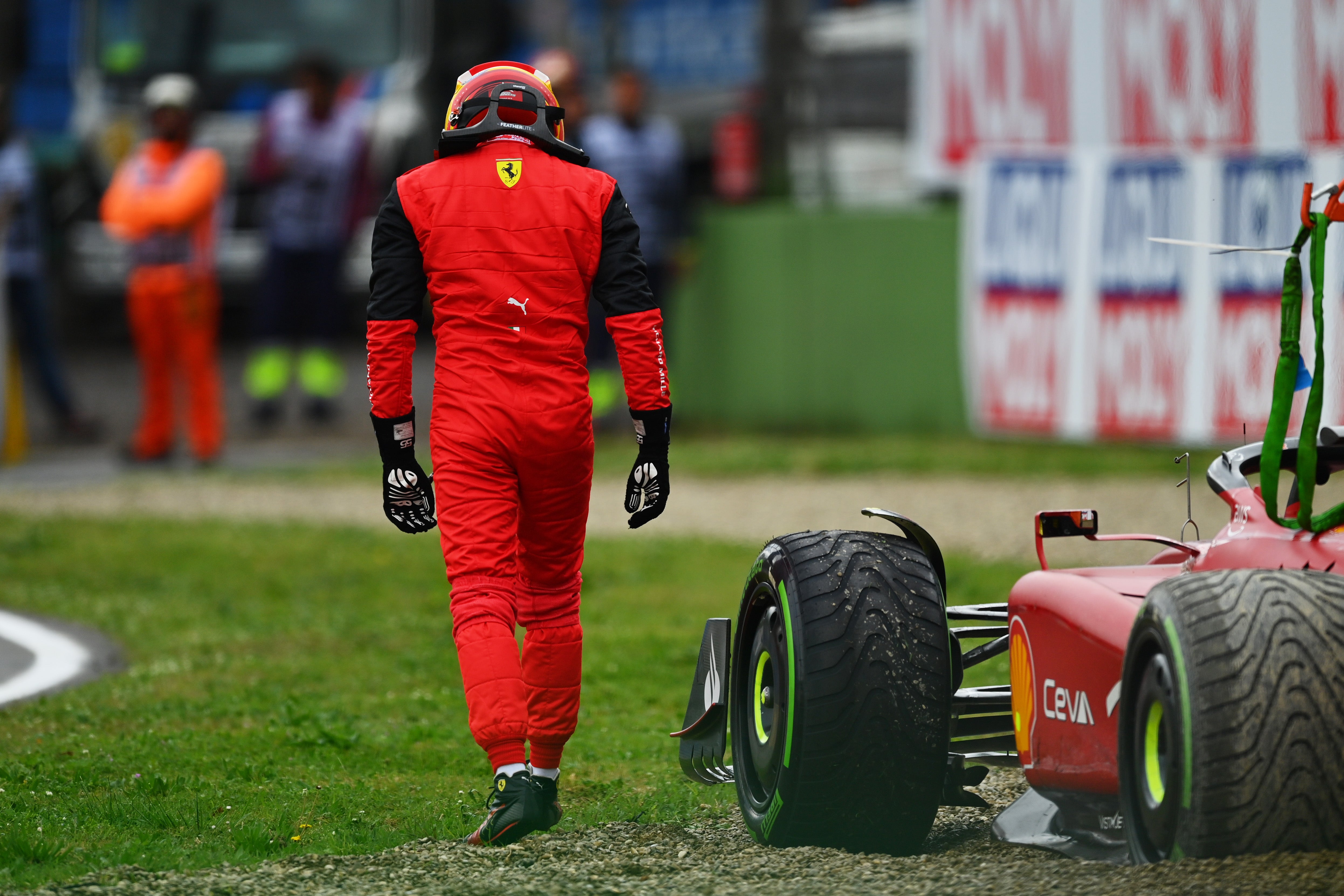 Sainz and Leclerc had issues in Imola