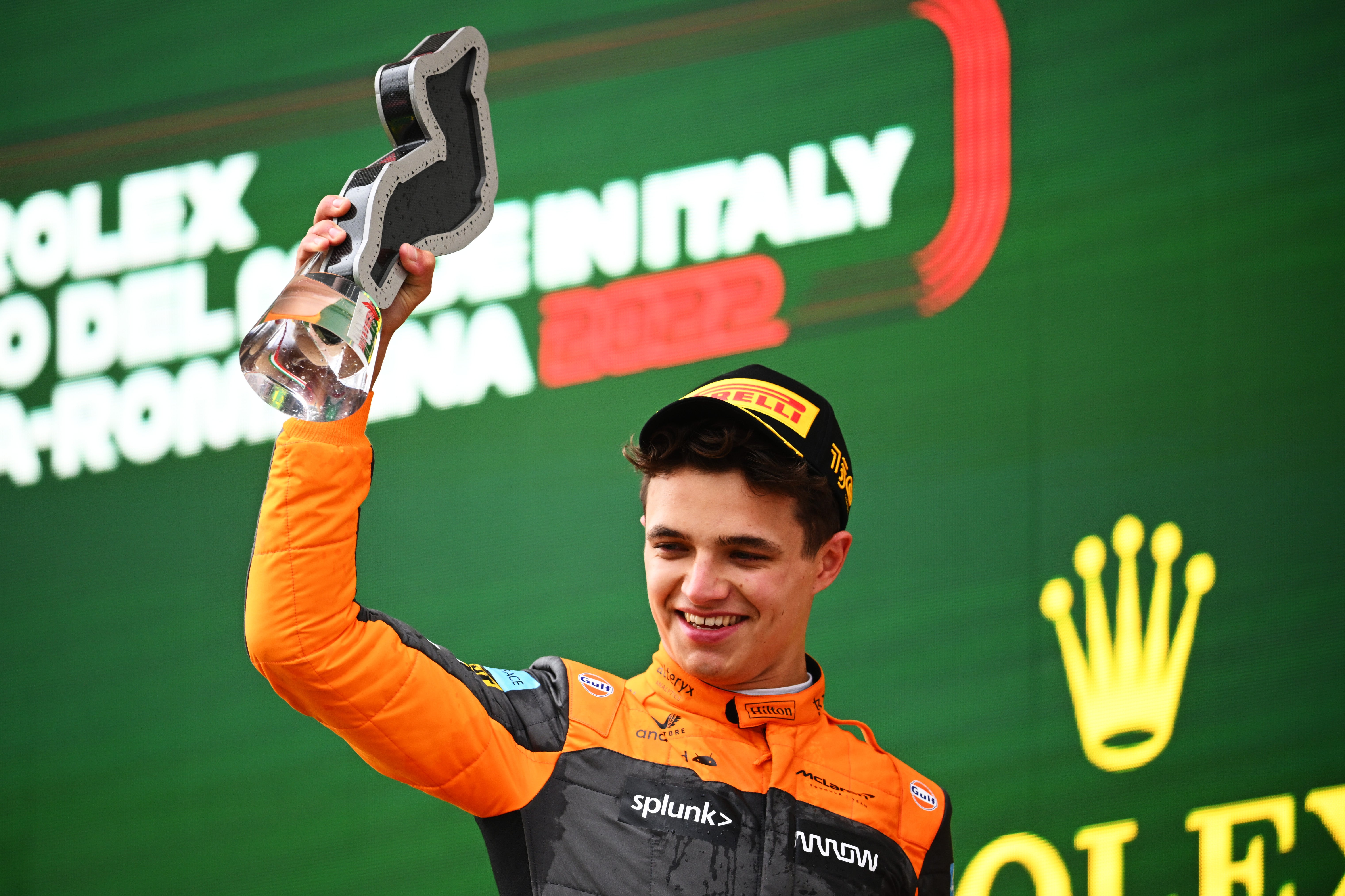 Norris finished third in Imola back in April - his only podium so far this year