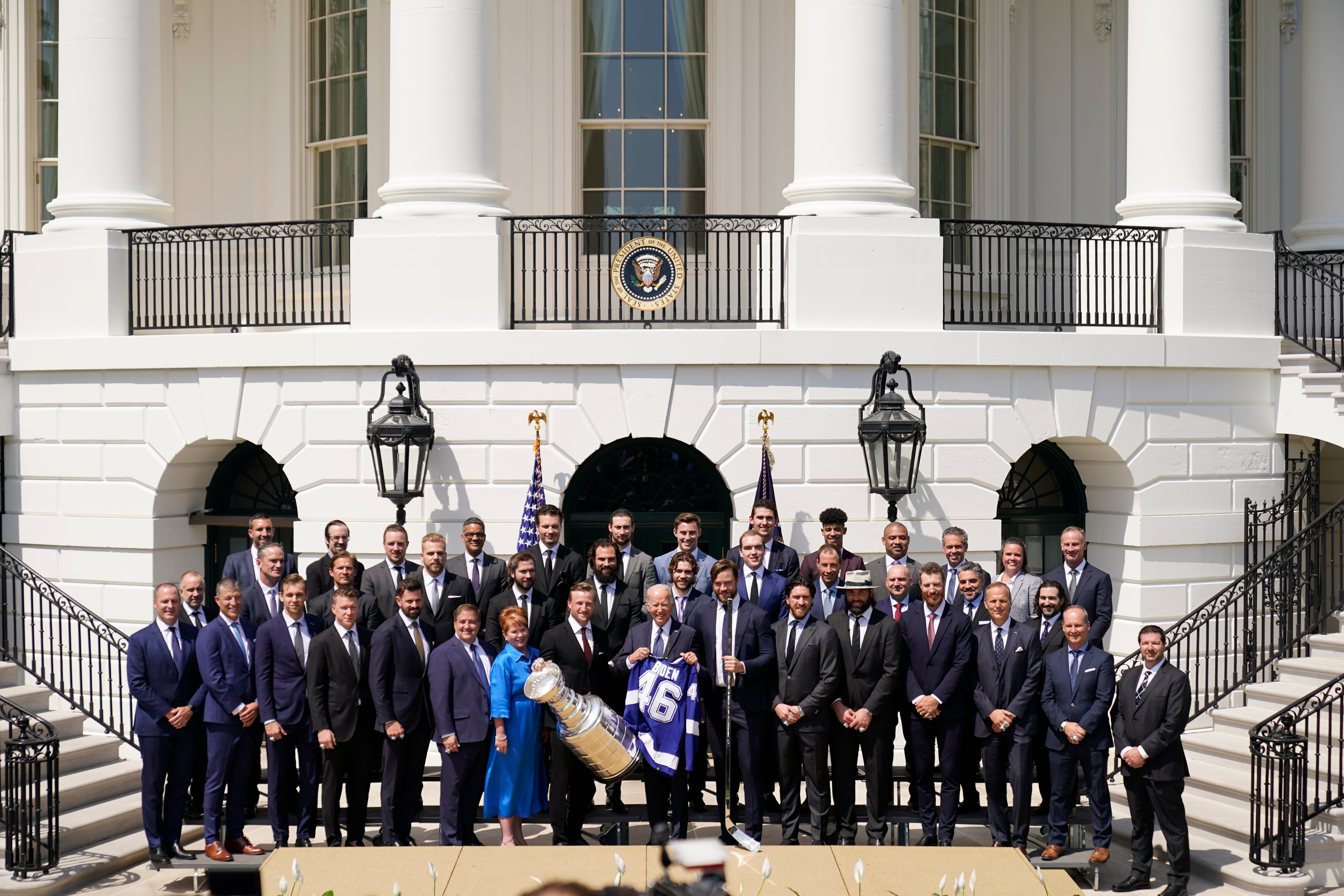 Biden Lightning Hockey