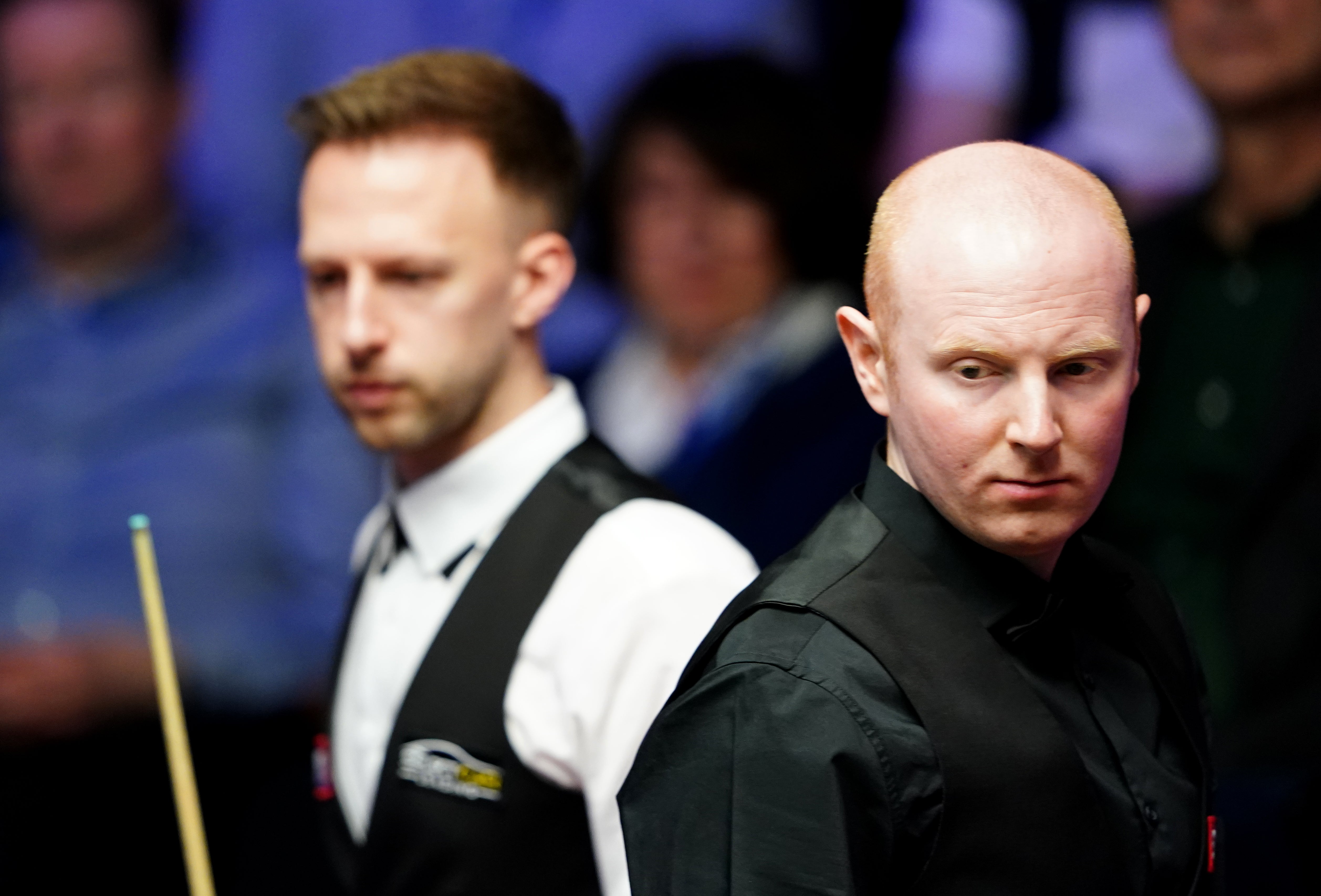 Judd Trump held off a fightback from Anthony McGill (Zac Goodwin/PA)