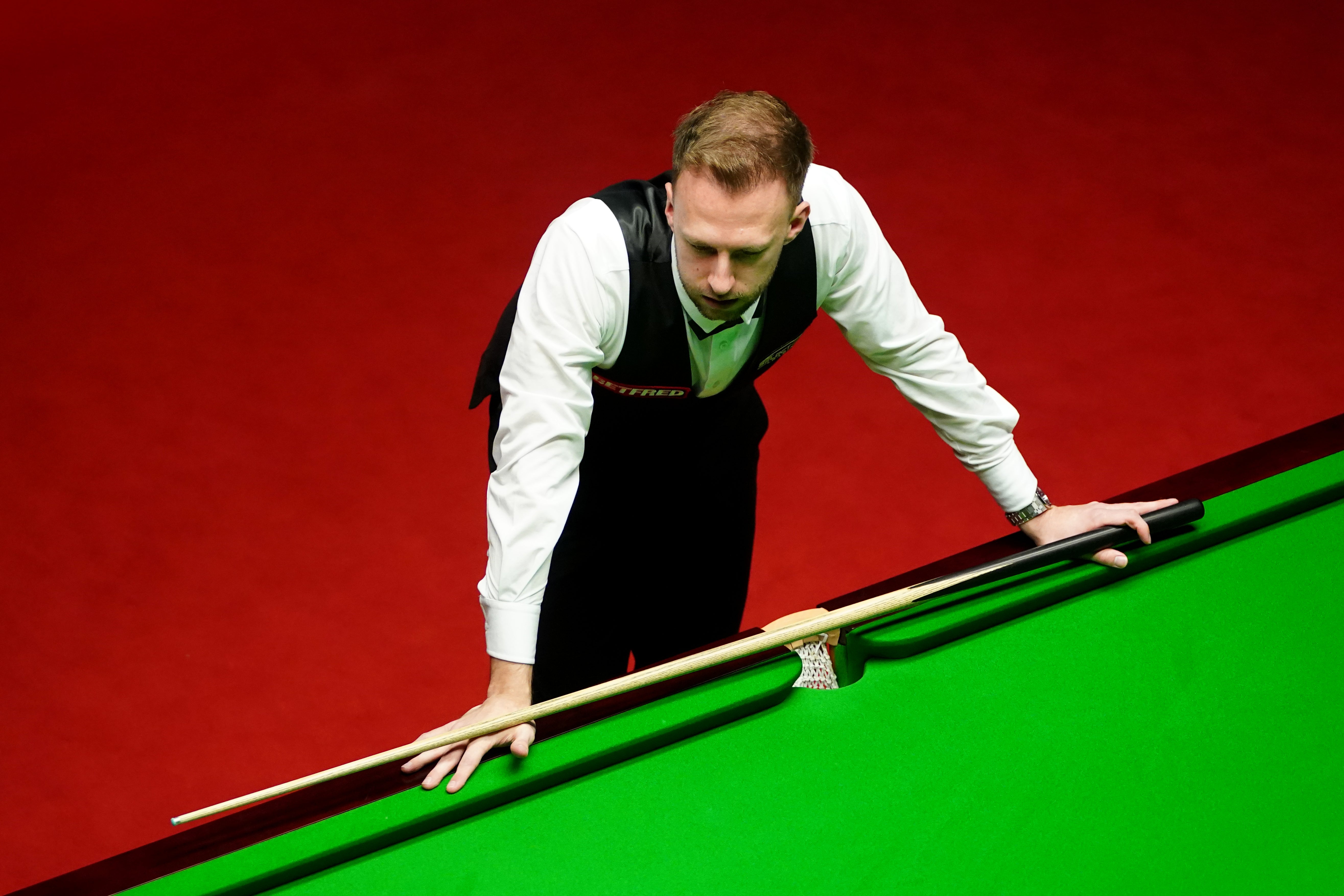 Judd Trump withstood a fine fightback from Anthony McGill (Zac Goodwin/PA)