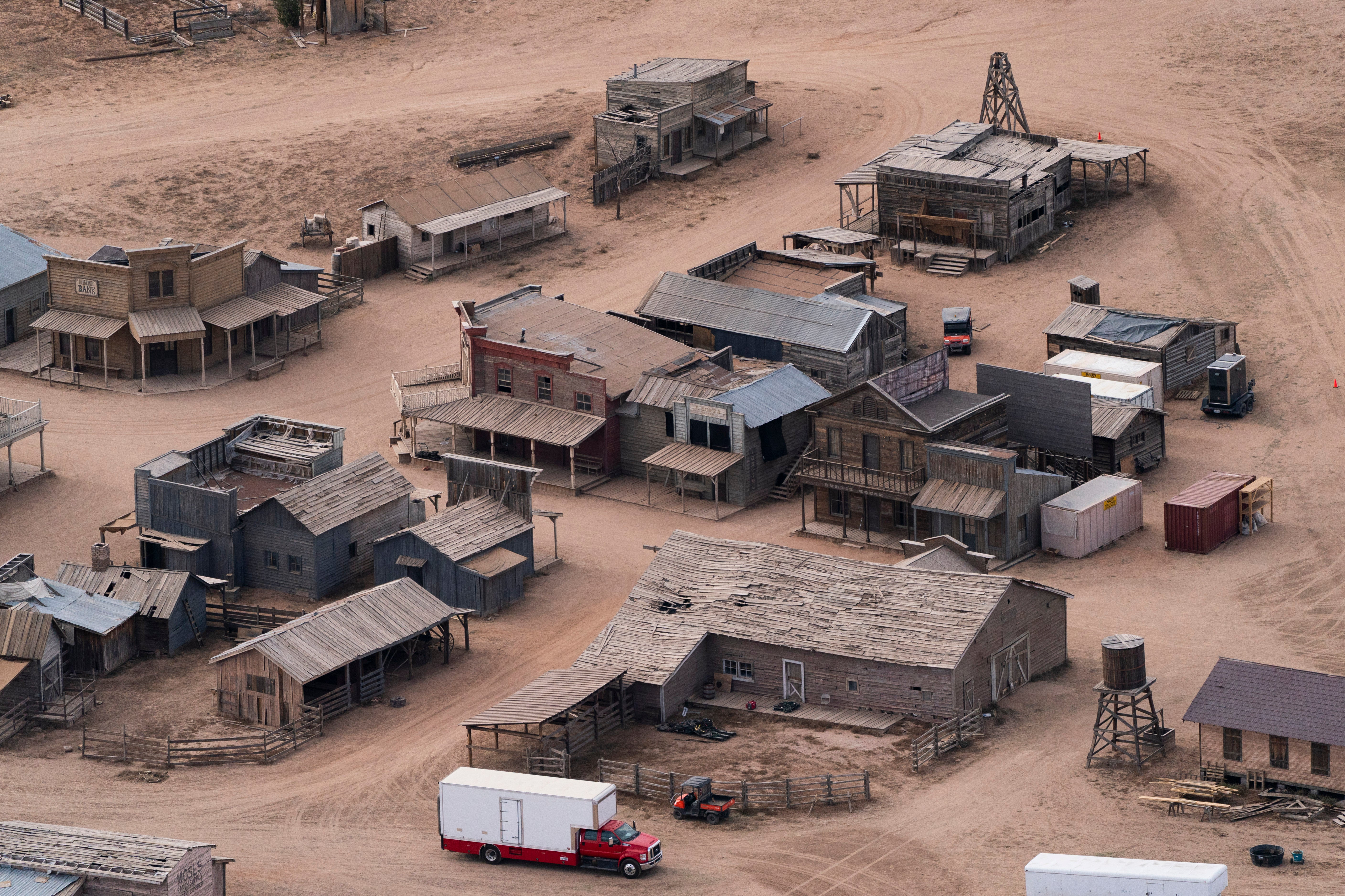 Bonanza Creek Ranch in Santa Fe, New Mexico, where the tragic shooting occurred