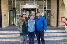 Insulate Britain activists glue themselves inside London courtroom