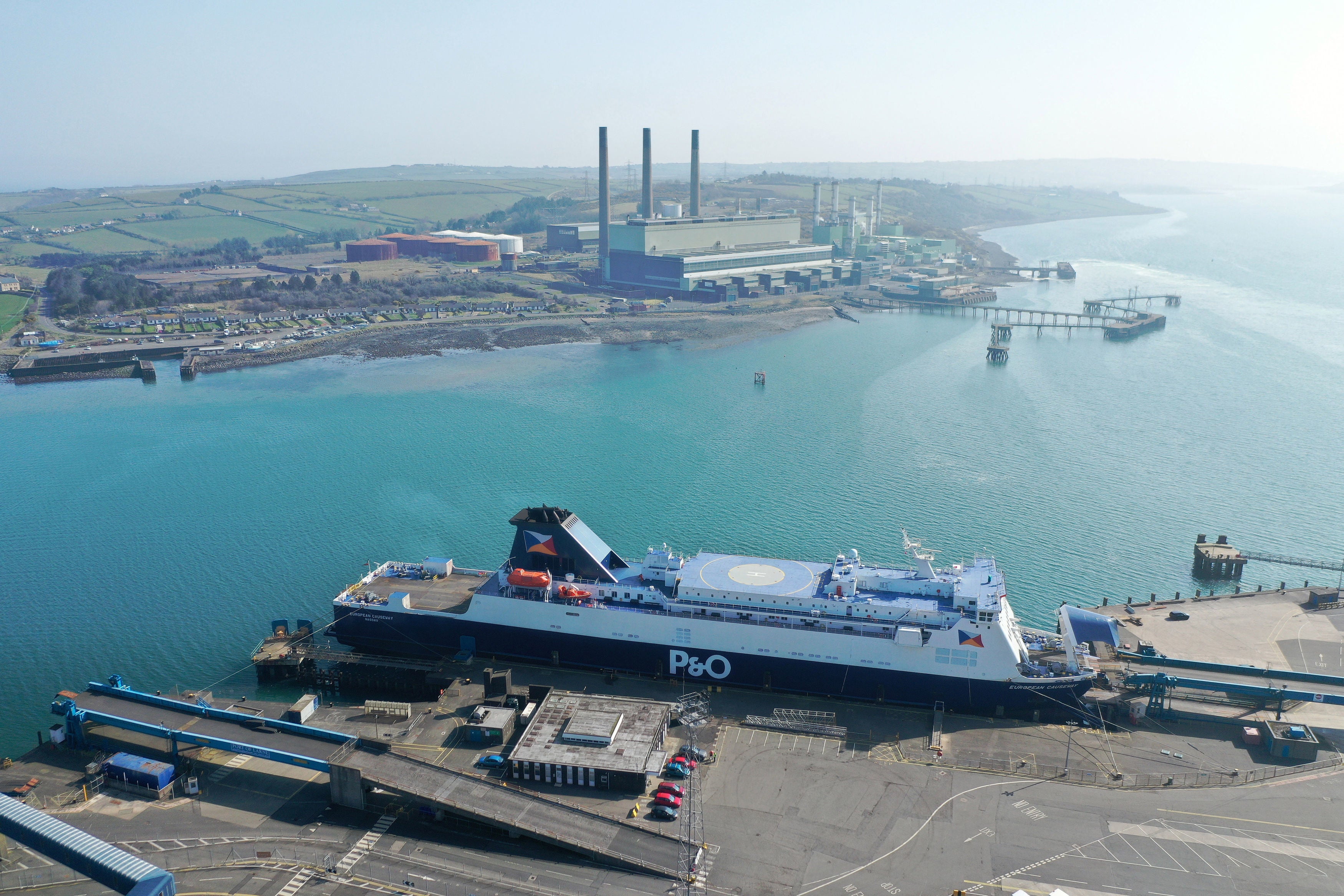 The European Causeway ferry