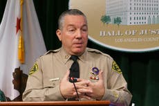 LA Times accuses sheriff of ‘outrageous’ effort to ‘criminalise reporting’ after he targeted journalist over his alleged cover-up