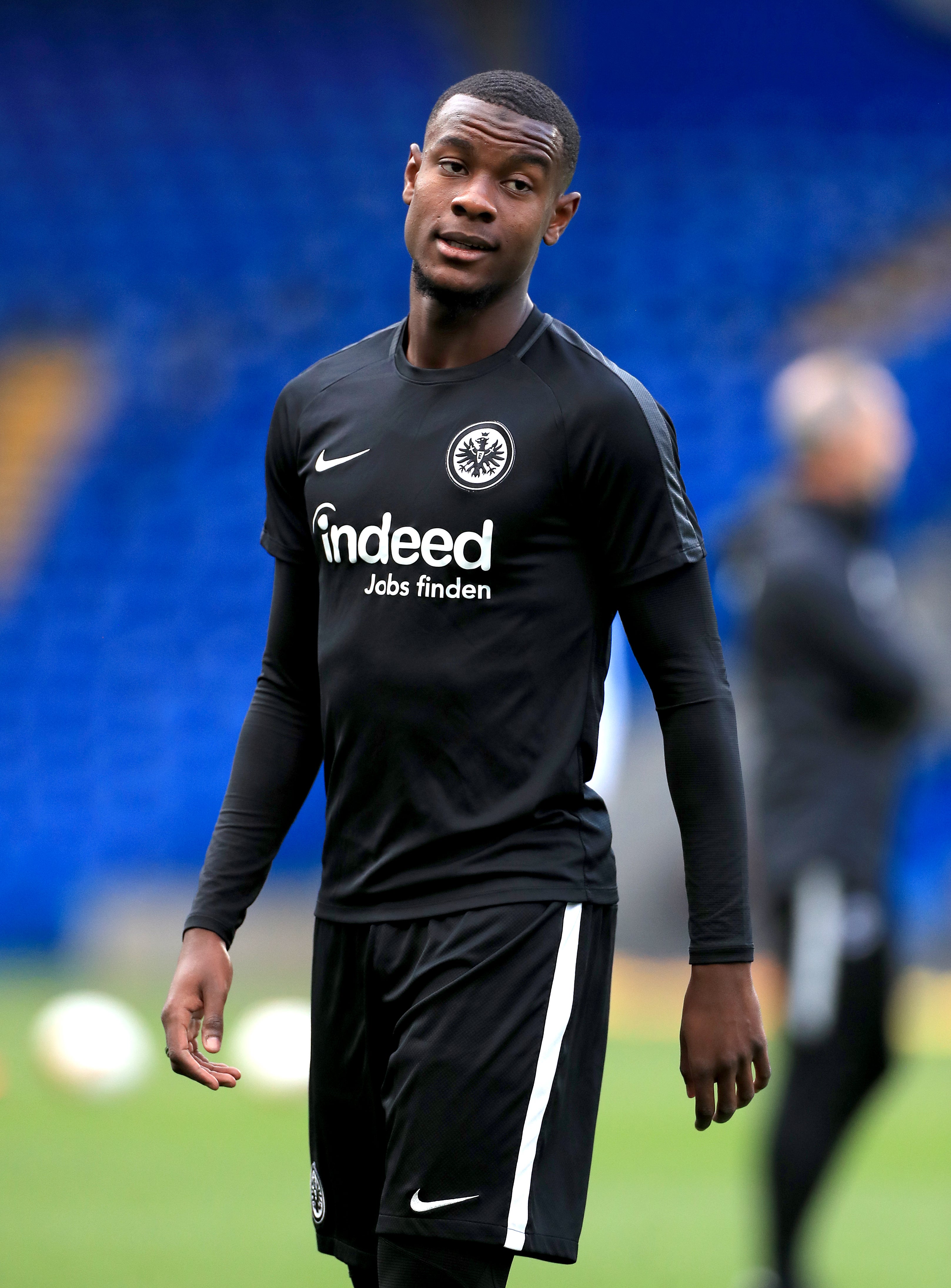 Eintracht Frankfurt’s Evan Ndicka (Mike Egerton/PA)