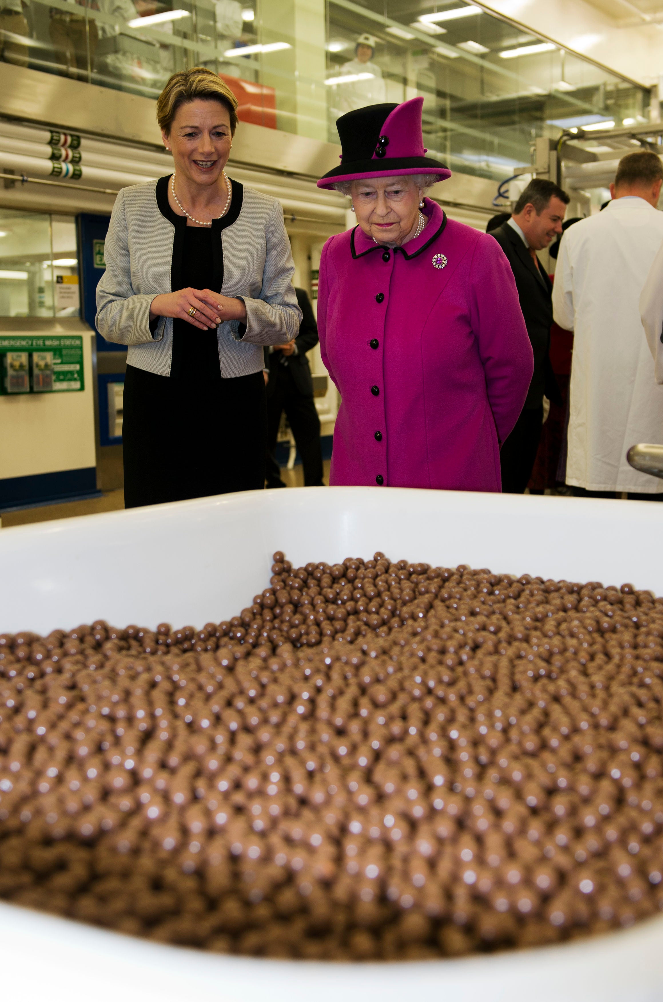 The Queen is known to be partial to chocolate