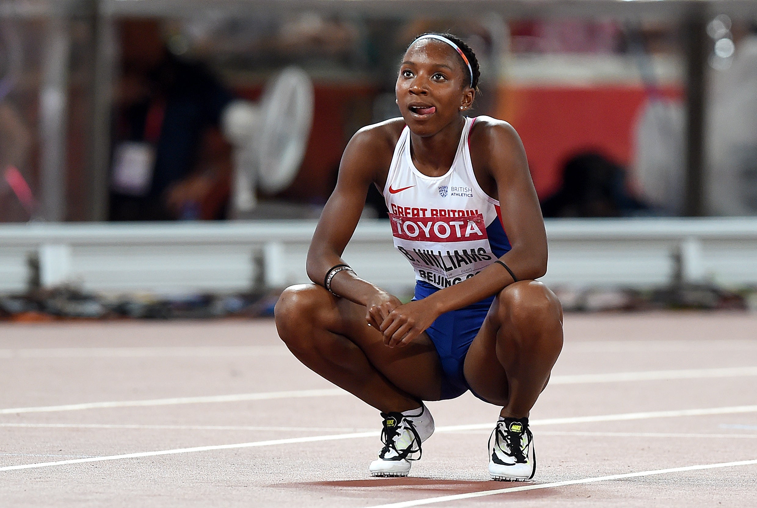 Athlete Bianca Williams, who was stopped, searched and handcuffed by police in July 2020.