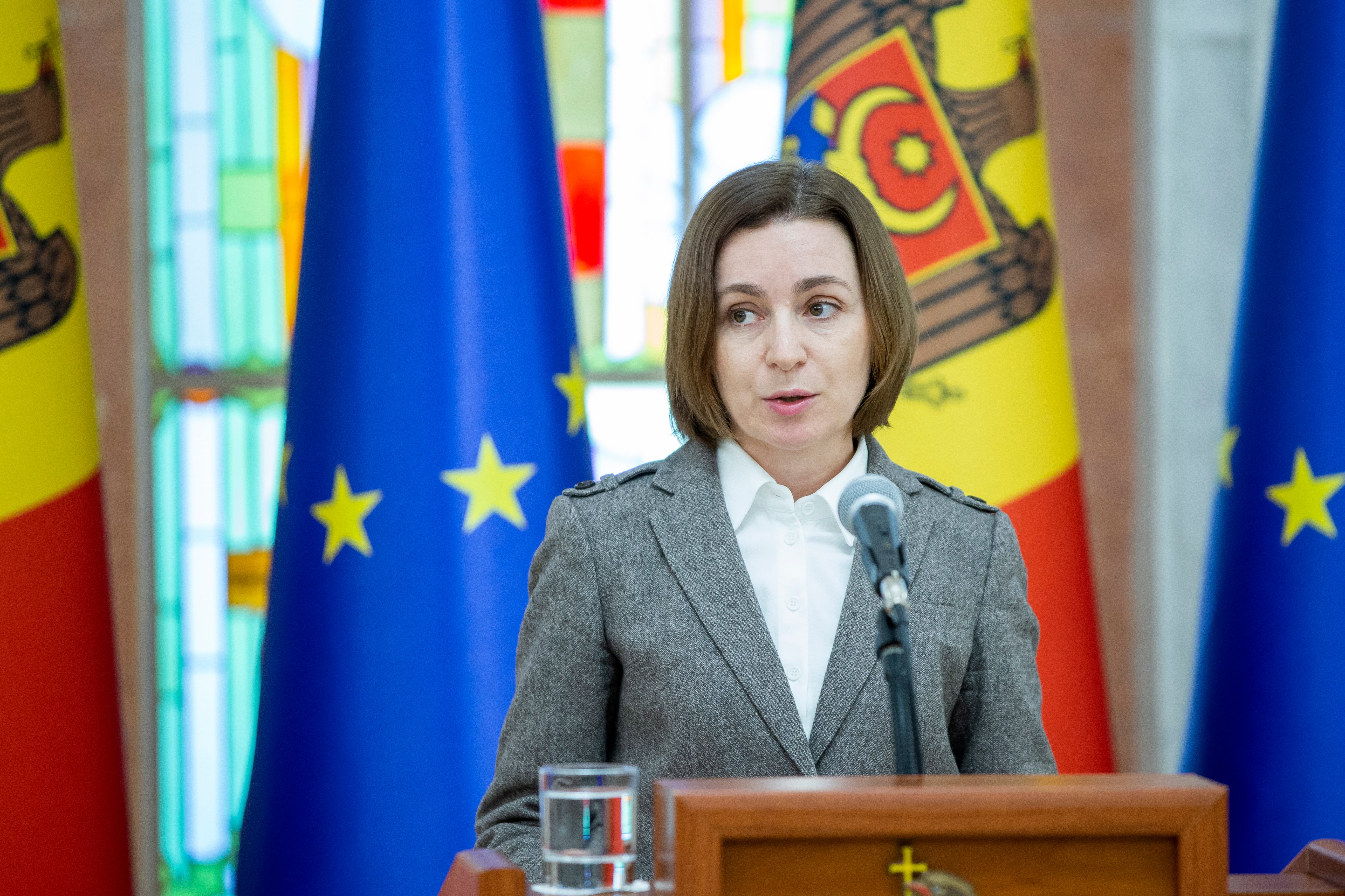 Moldovan president Maia Sandu expresses concerns over bombings in Transnistria