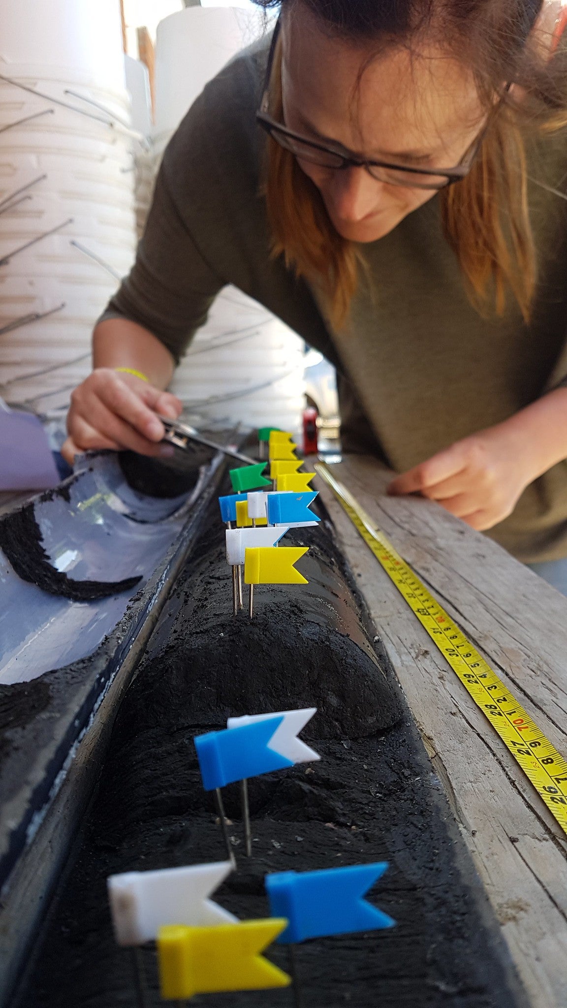 Core sampling from Doggerland by Wessex Archaeology in 2018