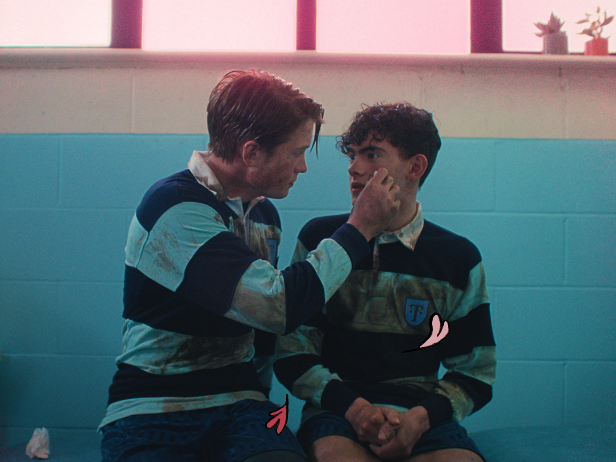 Kit Connor and Joe Locke in 'Heartstopper' on Netflix