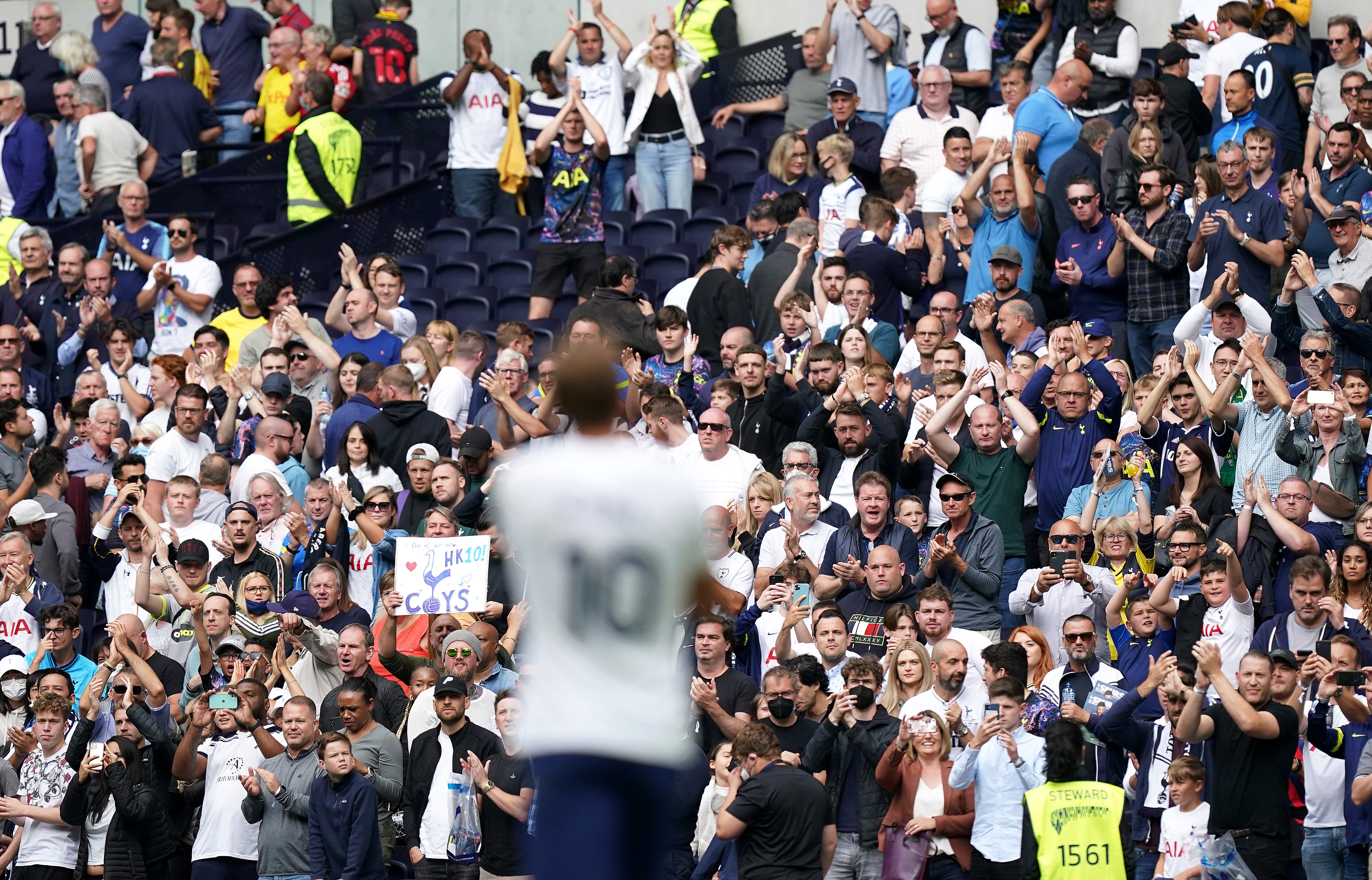 A Tottenham Hotspur fan group has criticised the behaviour of the club’s travelling fans at Anfield