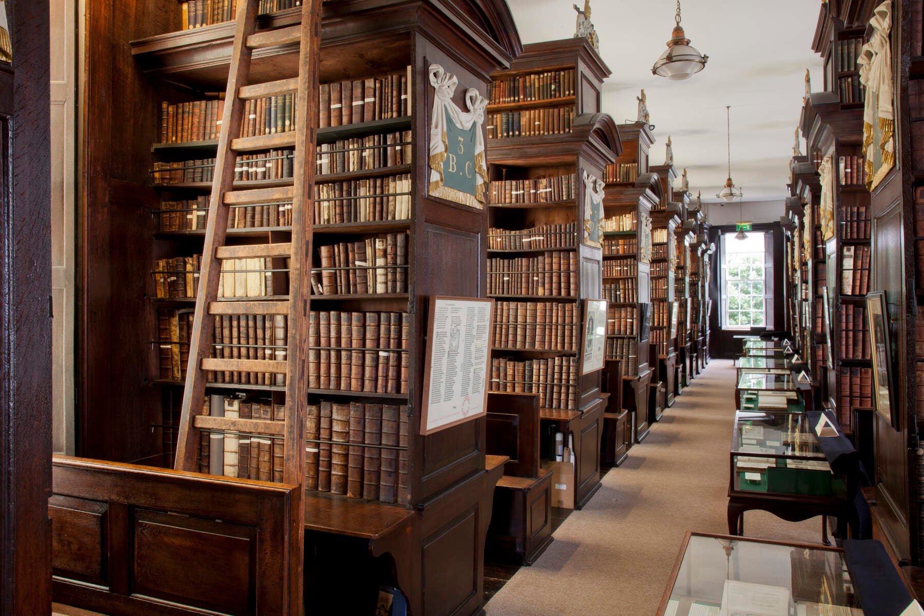 Marsh’s Library, built in the 18th century