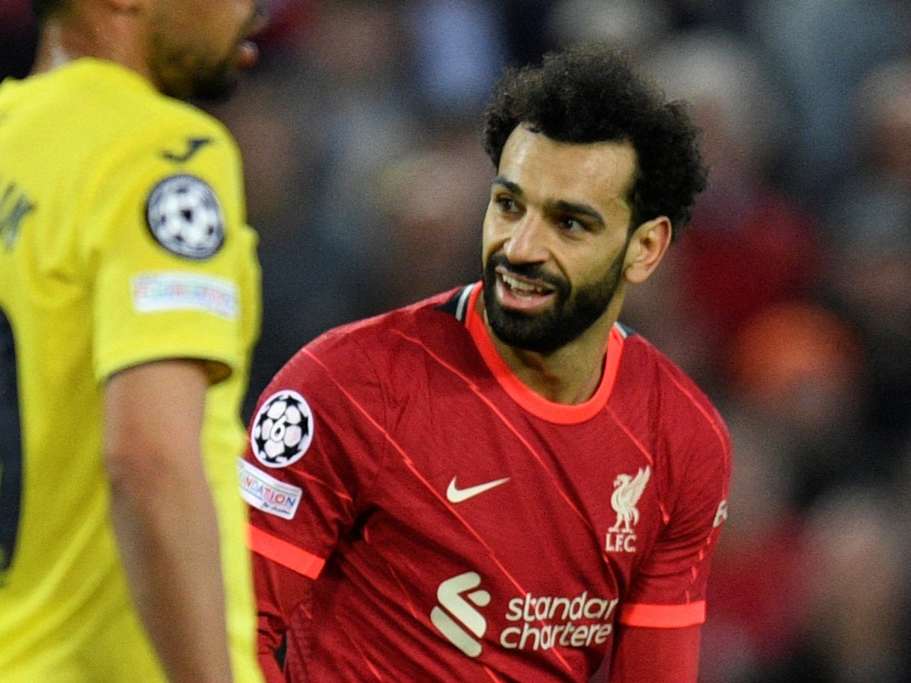 Mo Salah had a hand in both of Liverpool’s goals against Villarreal