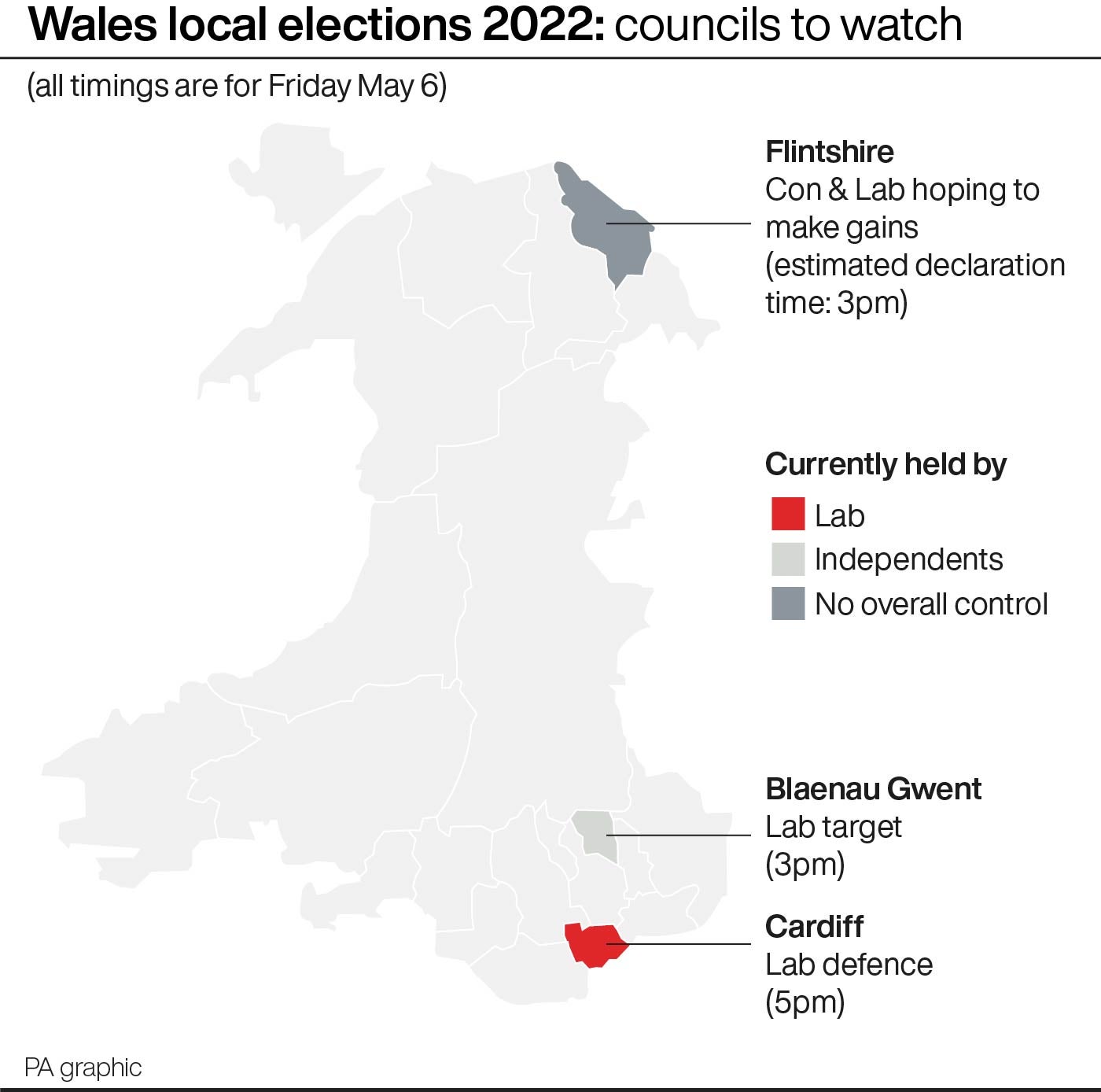 Wales local elections 2022: councils to watch