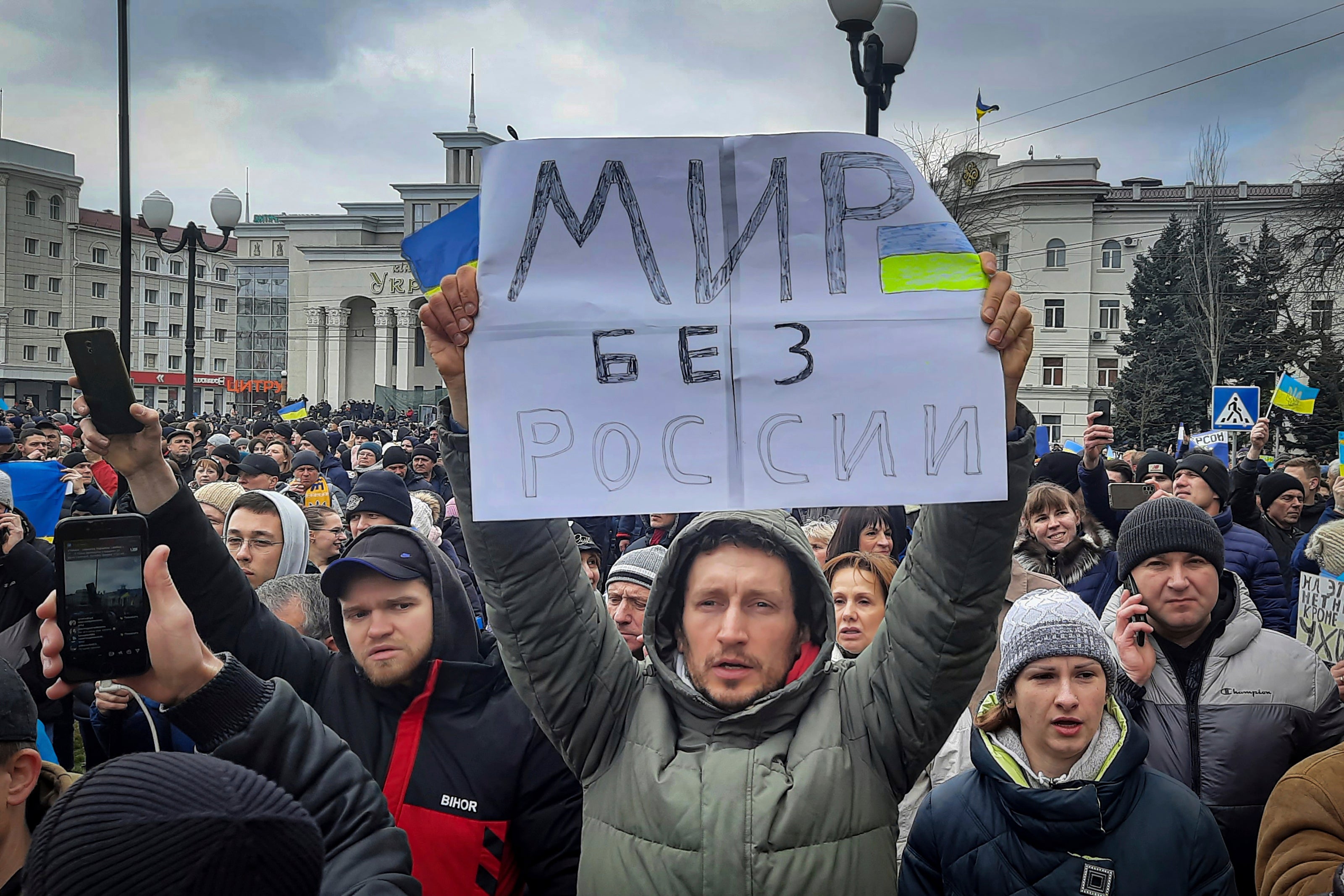 Russia Ukraine War Kherson Occupation